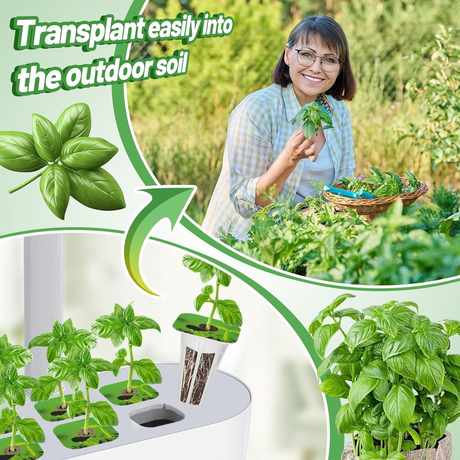 Kit de Cultivo Hidropónico Bigmeta - 30 Esponjas + Alimento A&B