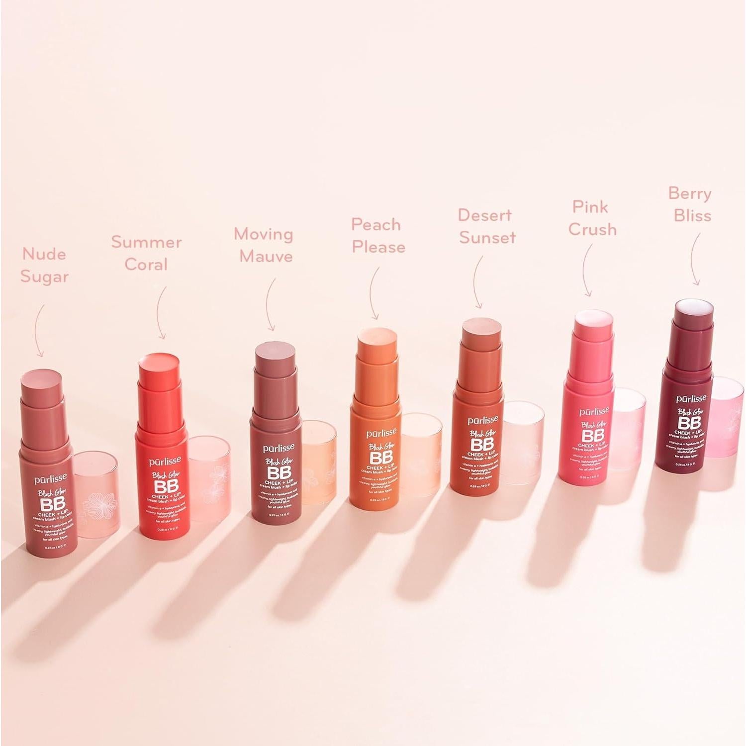 Purlisse Tinte de Mejillas y Labios 2-en-1 Berry Bliss 36g