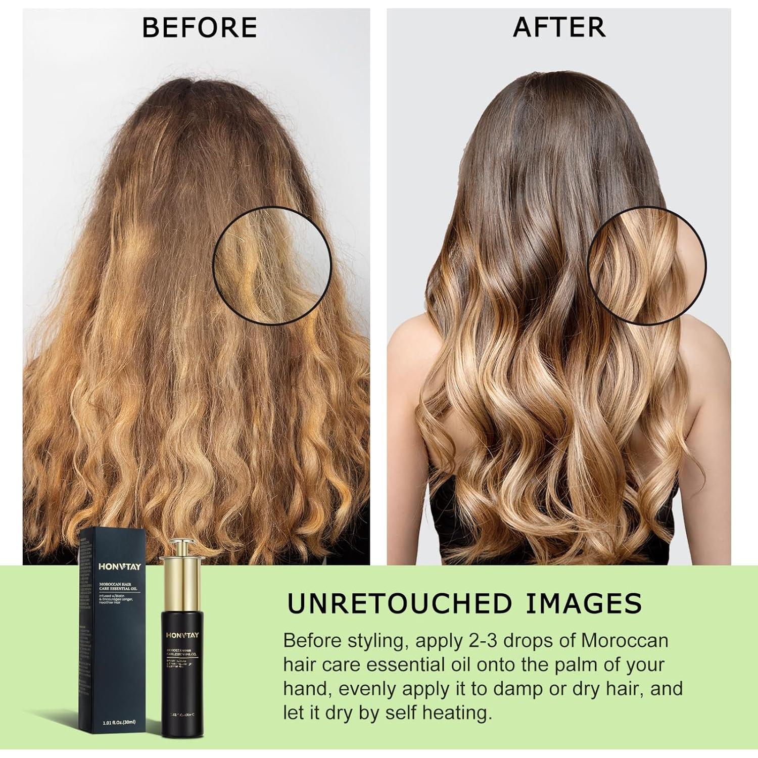 Aceite de Cabello Marroquí 30 ml - Hidratante y Reparador