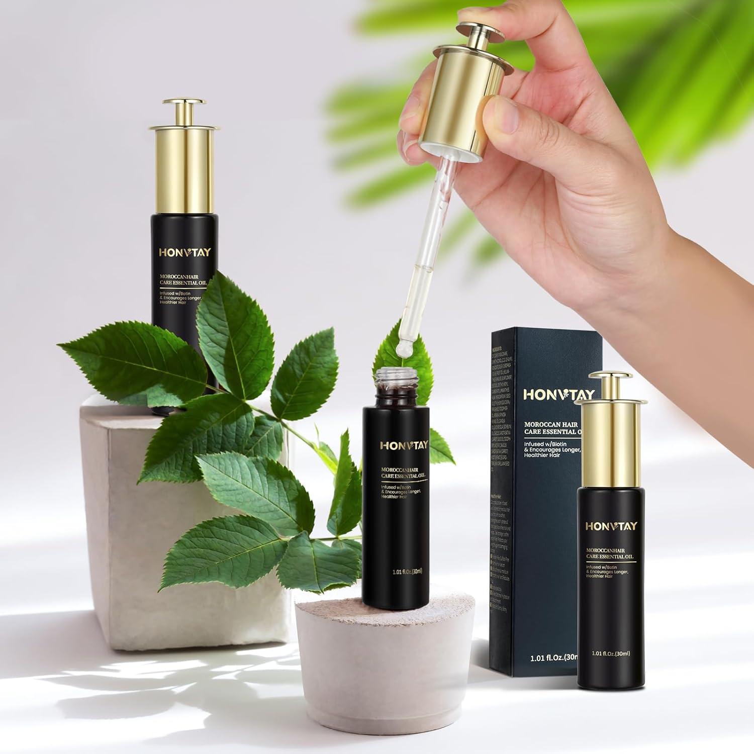 Aceite de Cabello Marroquí 30 ml - Hidratante y Reparador