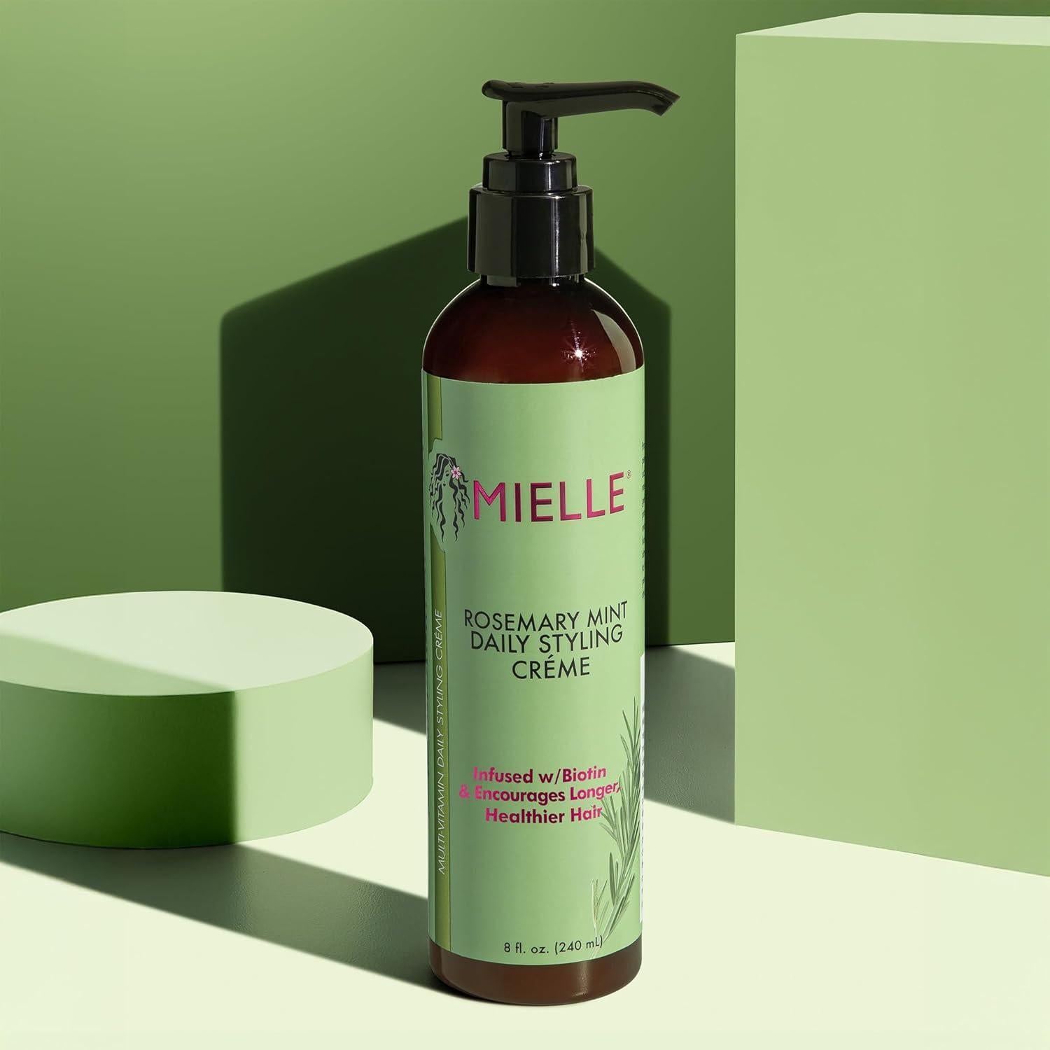 Crema de Estilo Mielle Organics Romero y Menta 226.8g