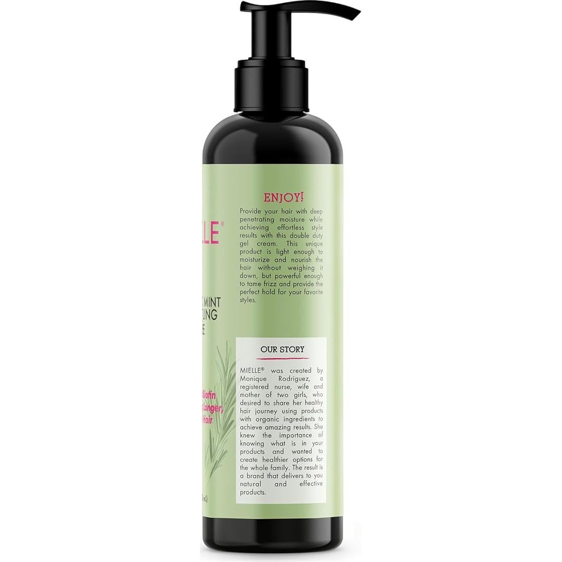 Crema de Estilo Mielle Organics Romero y Menta 226.8g