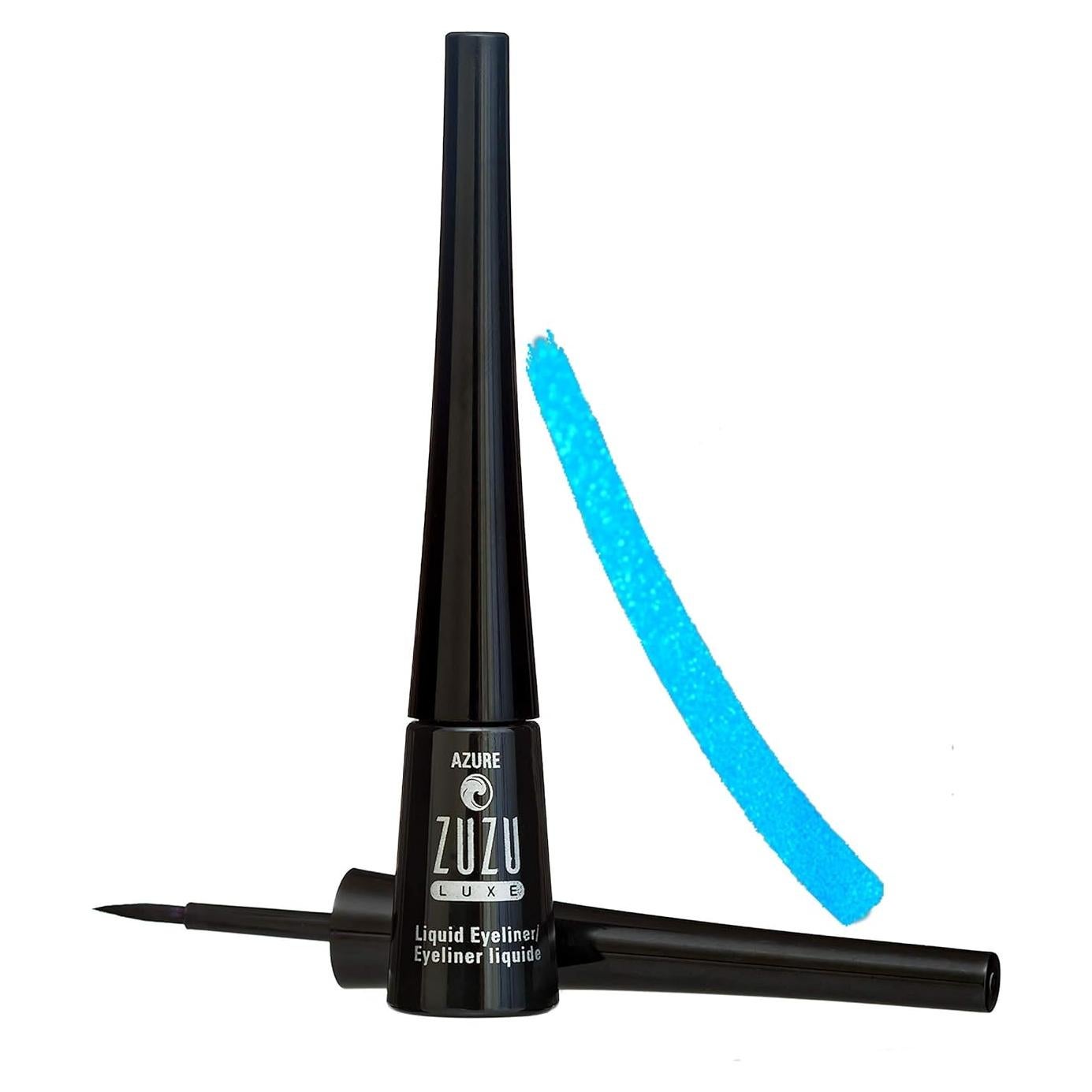 Delineador Líquido Vegano Zuzu Luxe Azul 28.35 g Resistente al Agua
