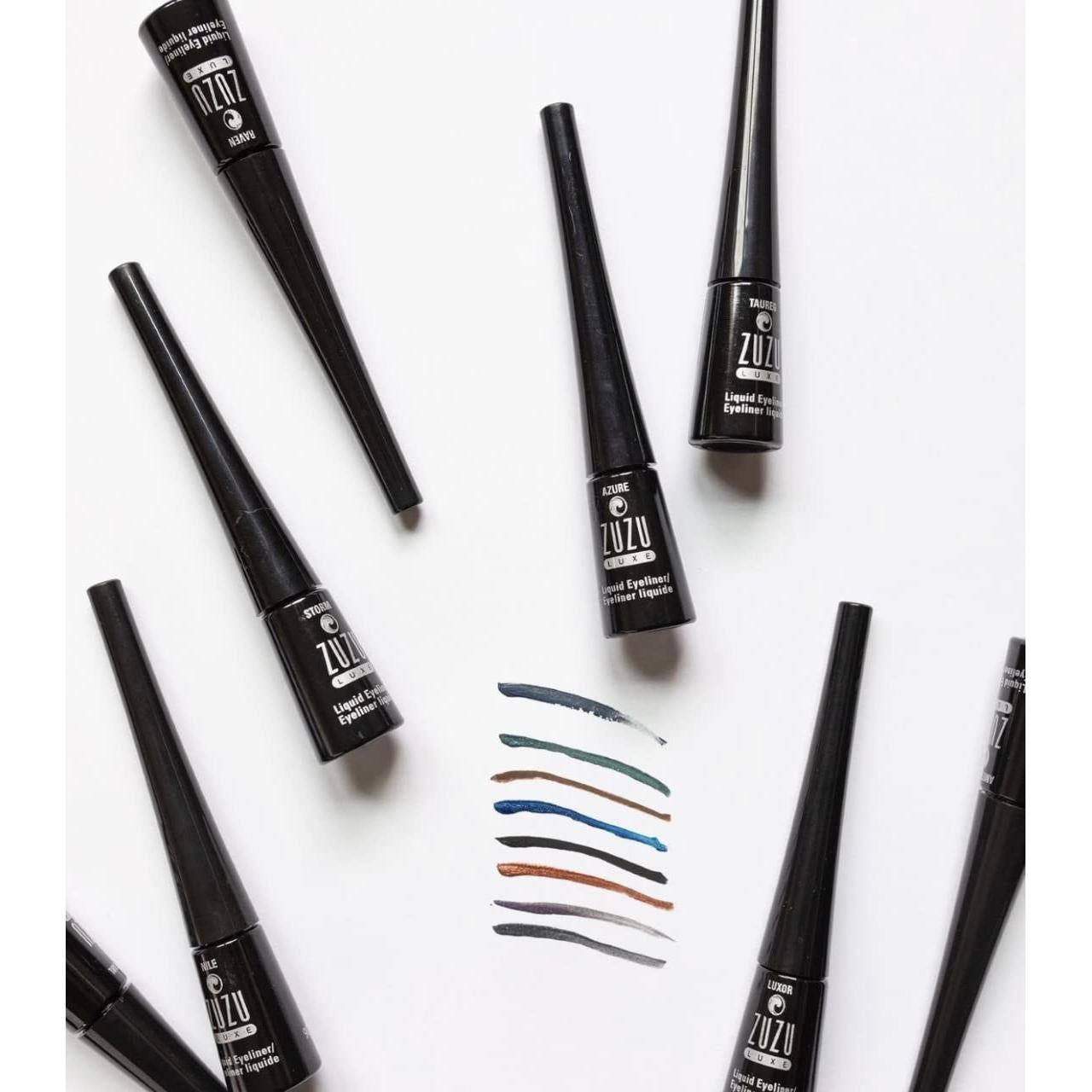 Delineador Líquido Vegano Zuzu Luxe Azul 28.35 g Resistente al Agua