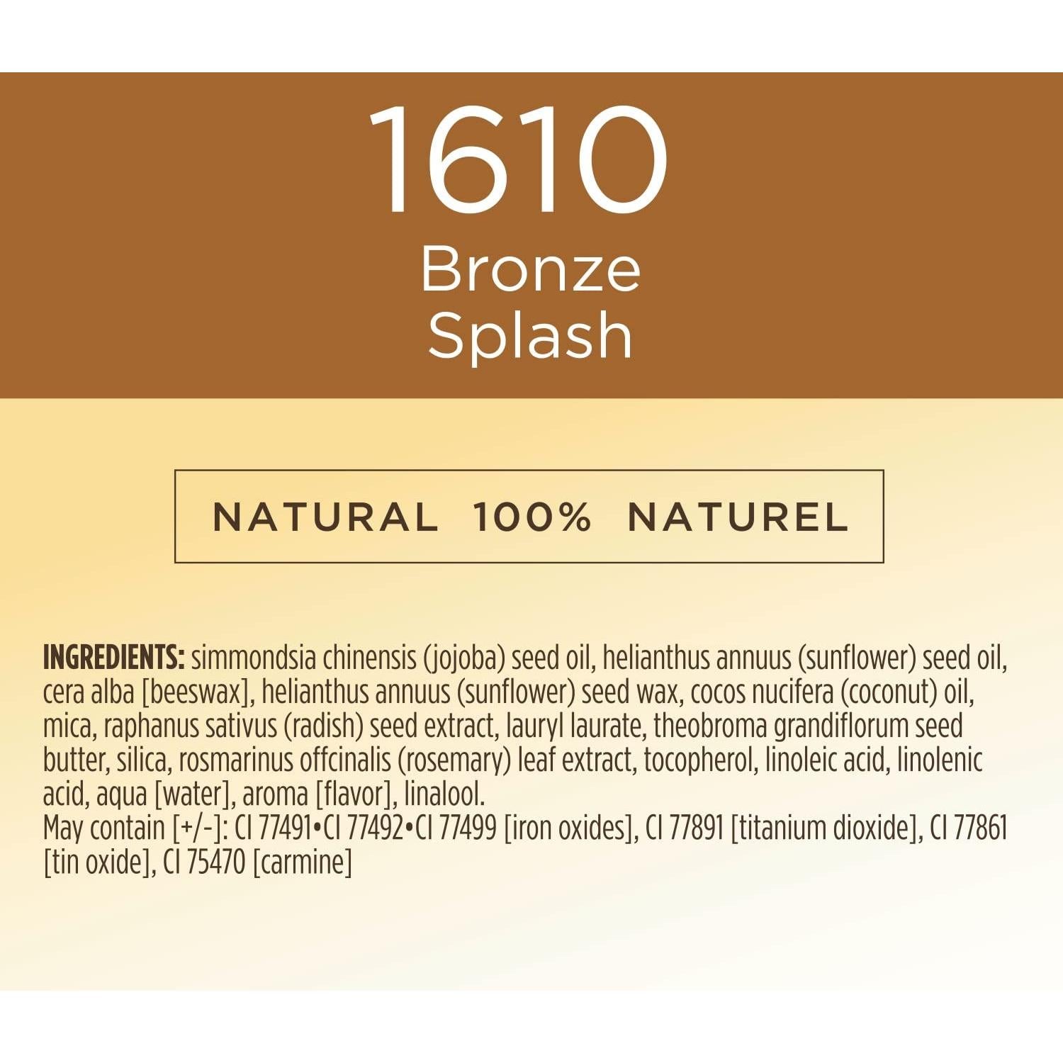 Barra Bronceadora Todo Brillante Burts Bees 9.07 g Bronce Splash