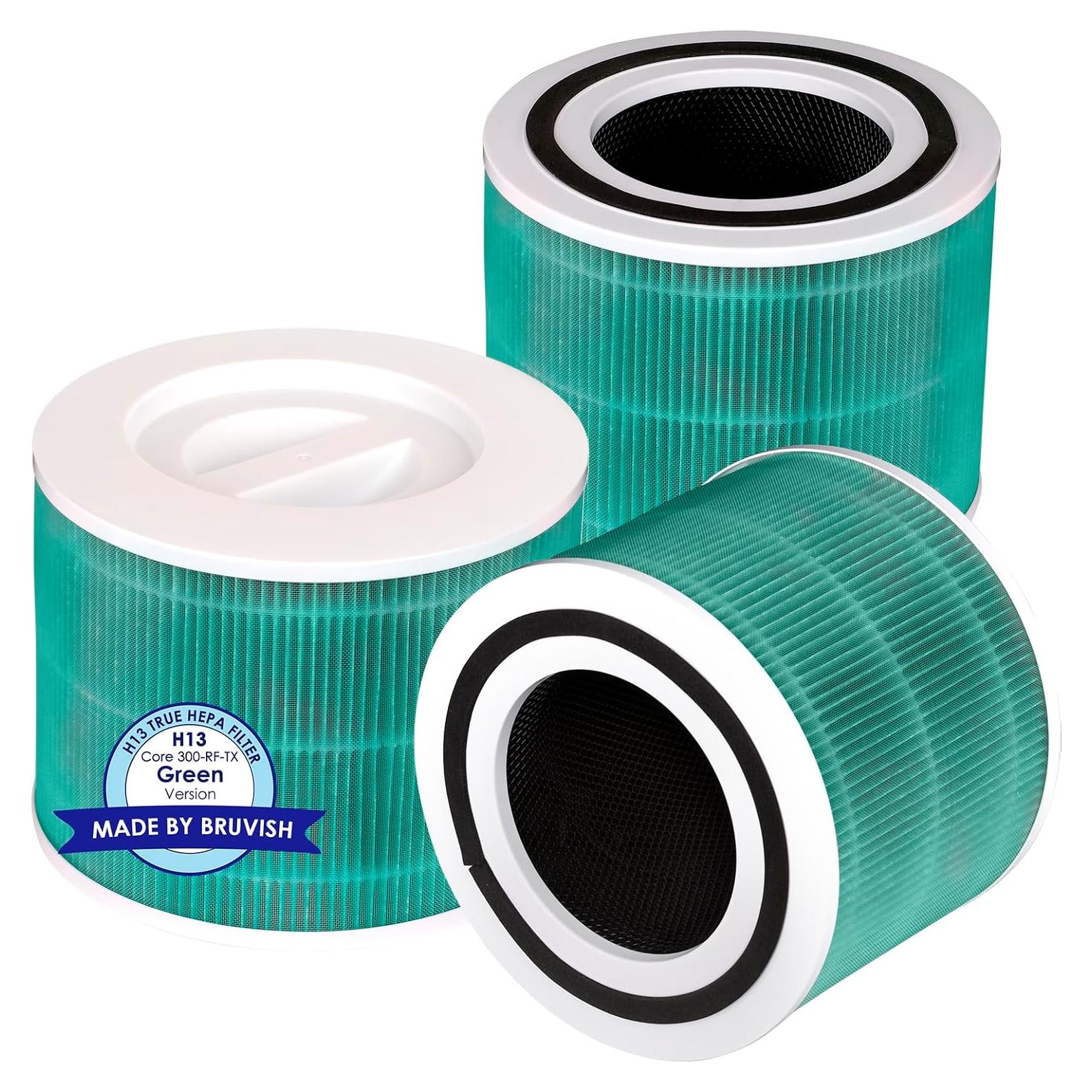 Paquete de 3 filtros HEPA H13 para purificador LEVOIT Core300