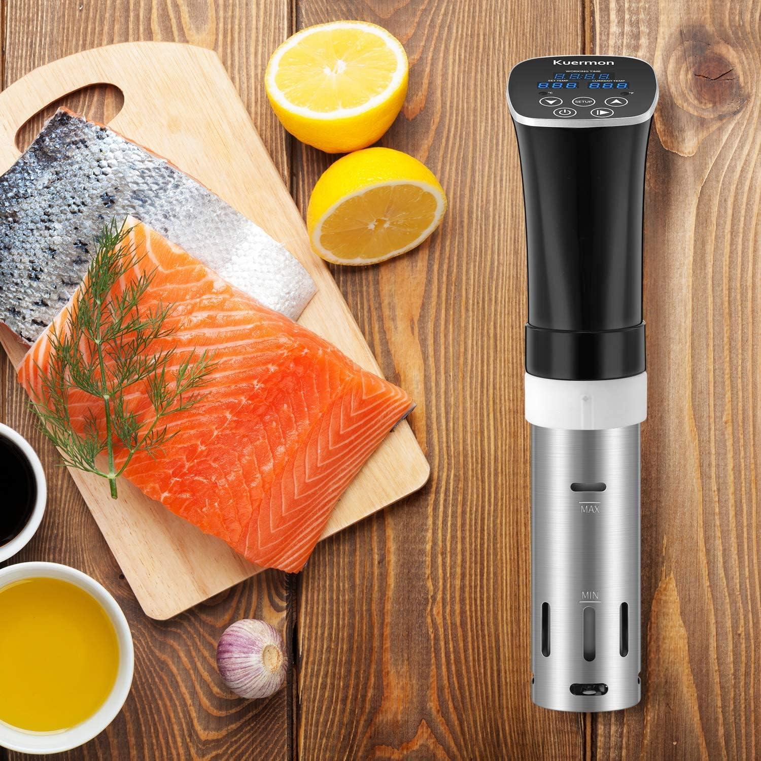 Cocedor Sous Vide Kuermon SV238A 1000W Acero Inoxidable
