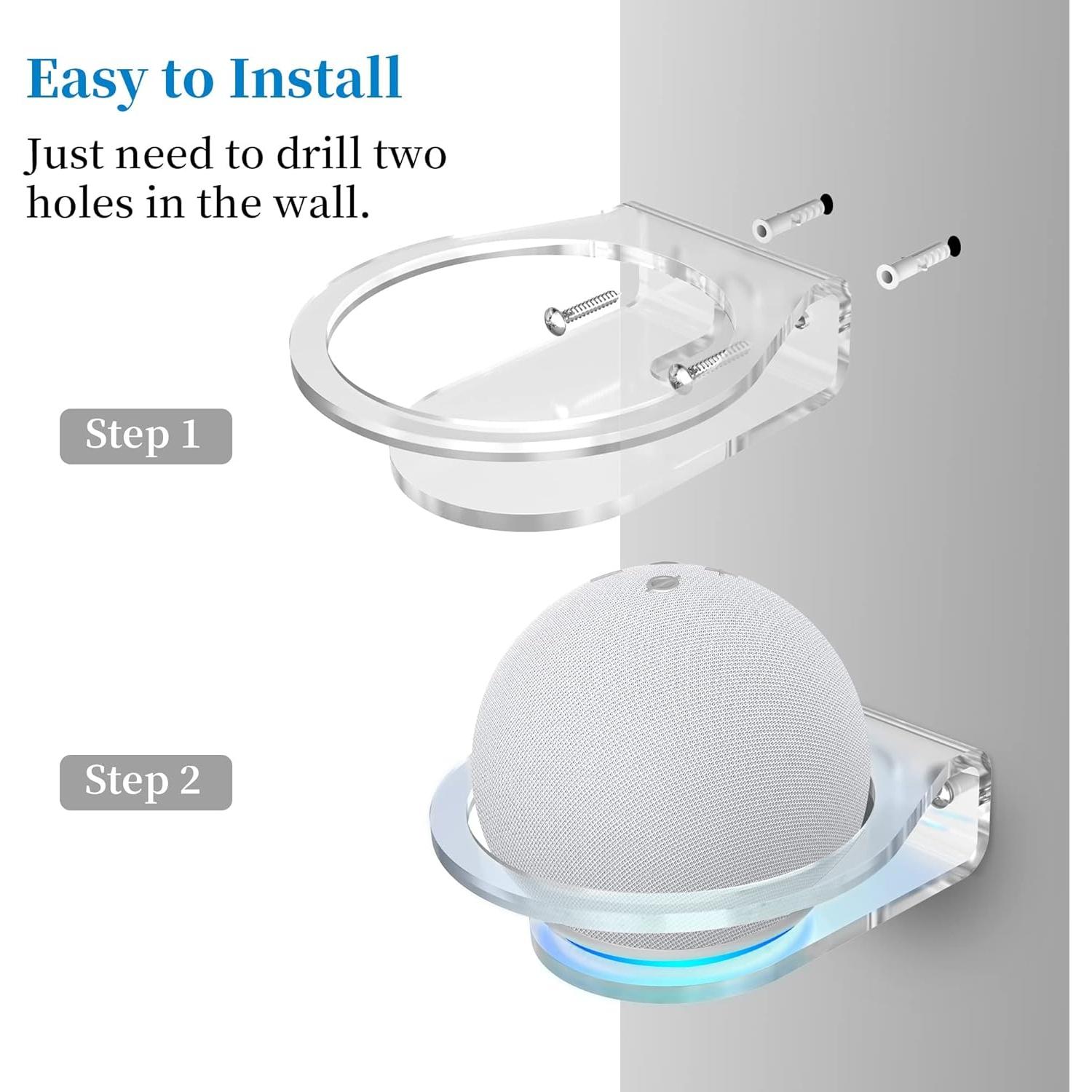 Soporte de Pared HomeMount ST36 para HomePod Mini y Dot