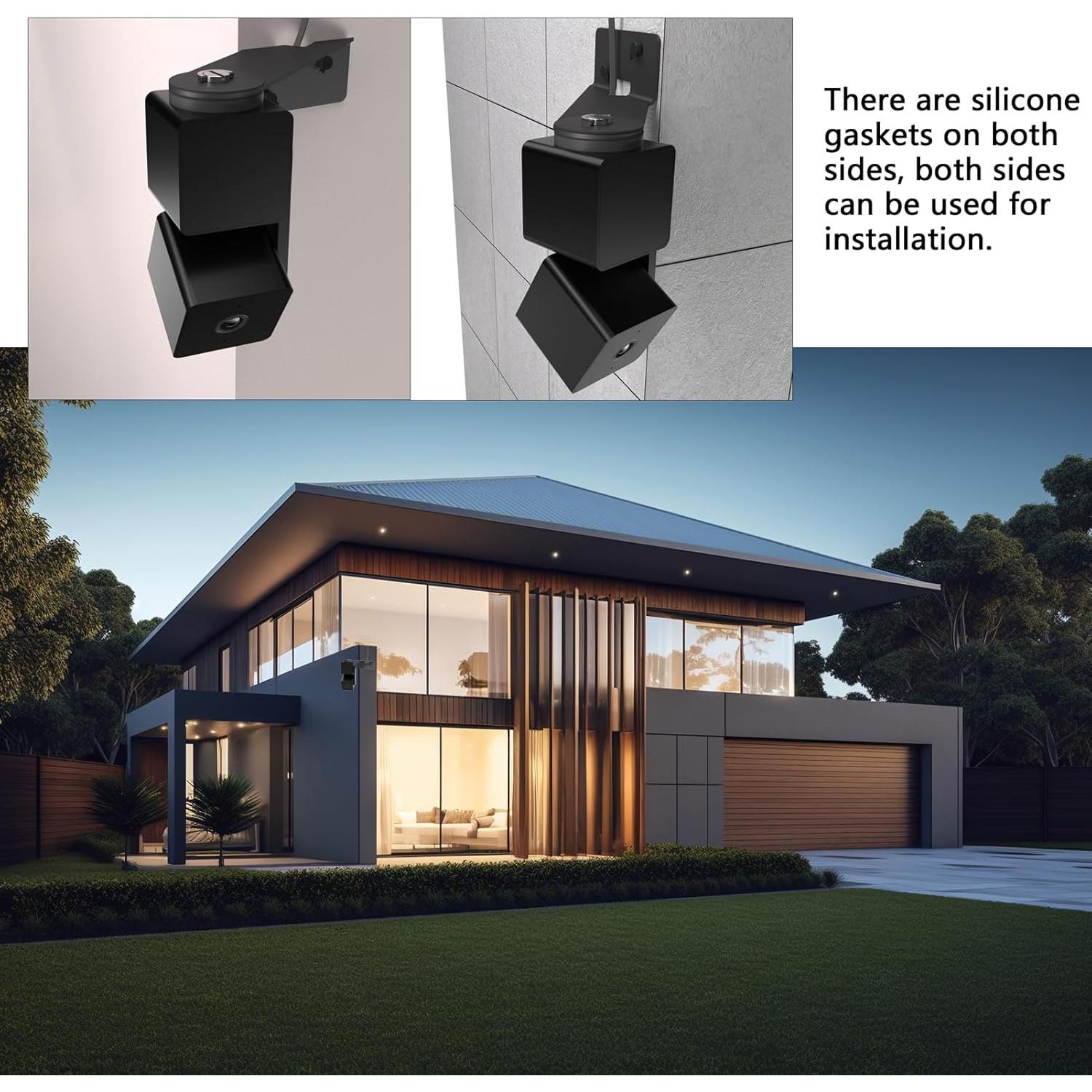 Soporte de Pared Zwolf para Cámara Wyze Pan V3 - Negro