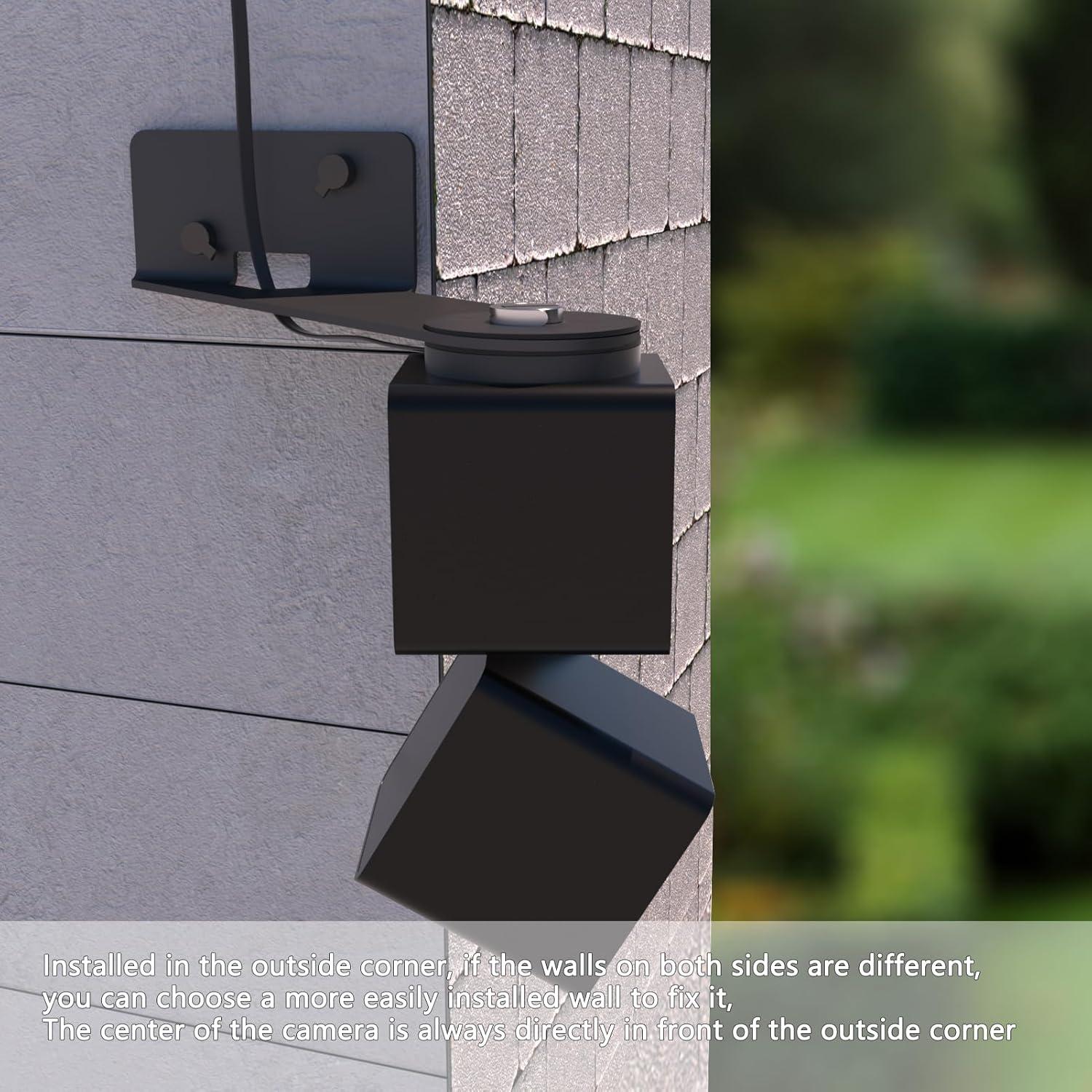 Soporte de Pared Zwolf para Cámara Wyze Pan V3 - Negro