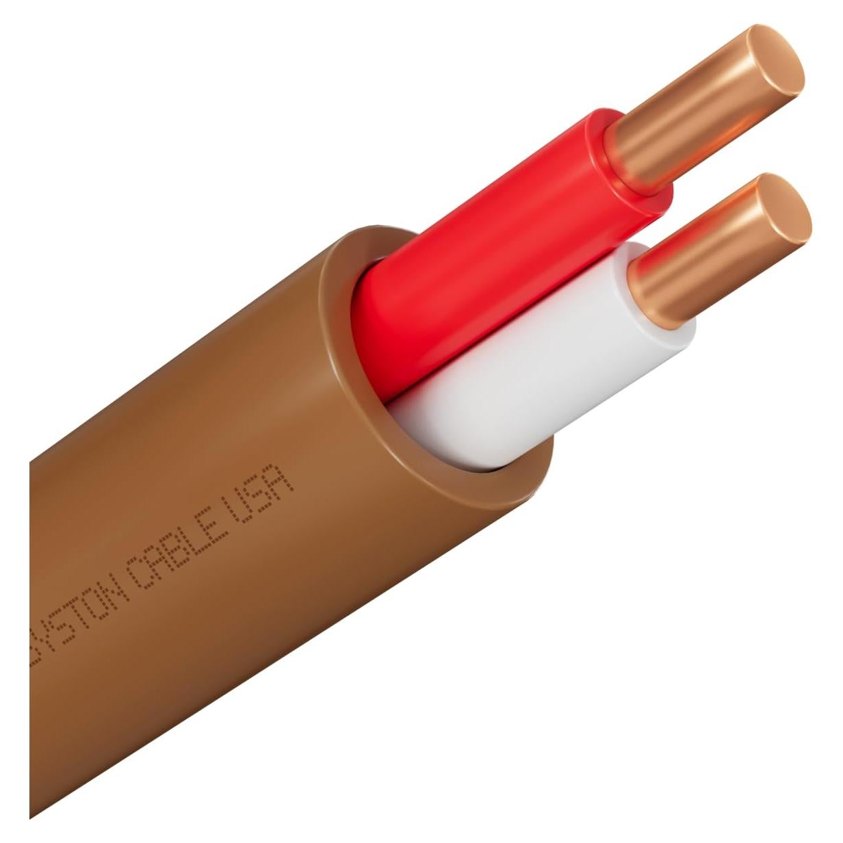 Cable de Termostato Syston 18 AWG 2 Hilos 3.05 m Resistente UV