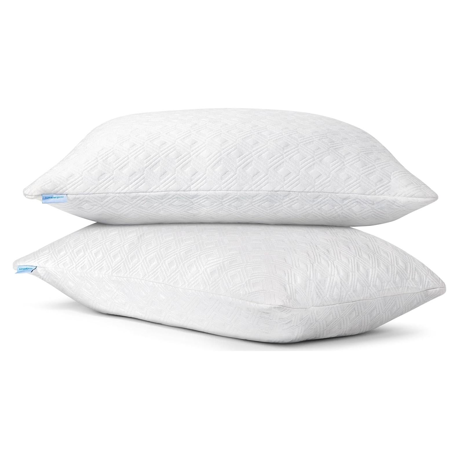 Almohada Queen Espuma Viscoelástica Ajustable Oeko-Tex