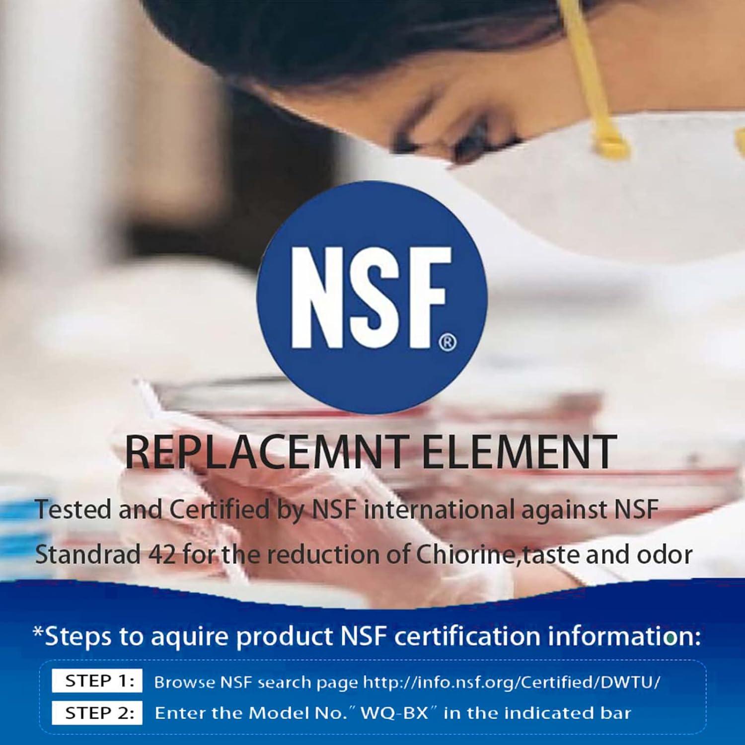 Filtros de Agua Bewafia para Jarra Brita y Levoit - 3 Paquetes