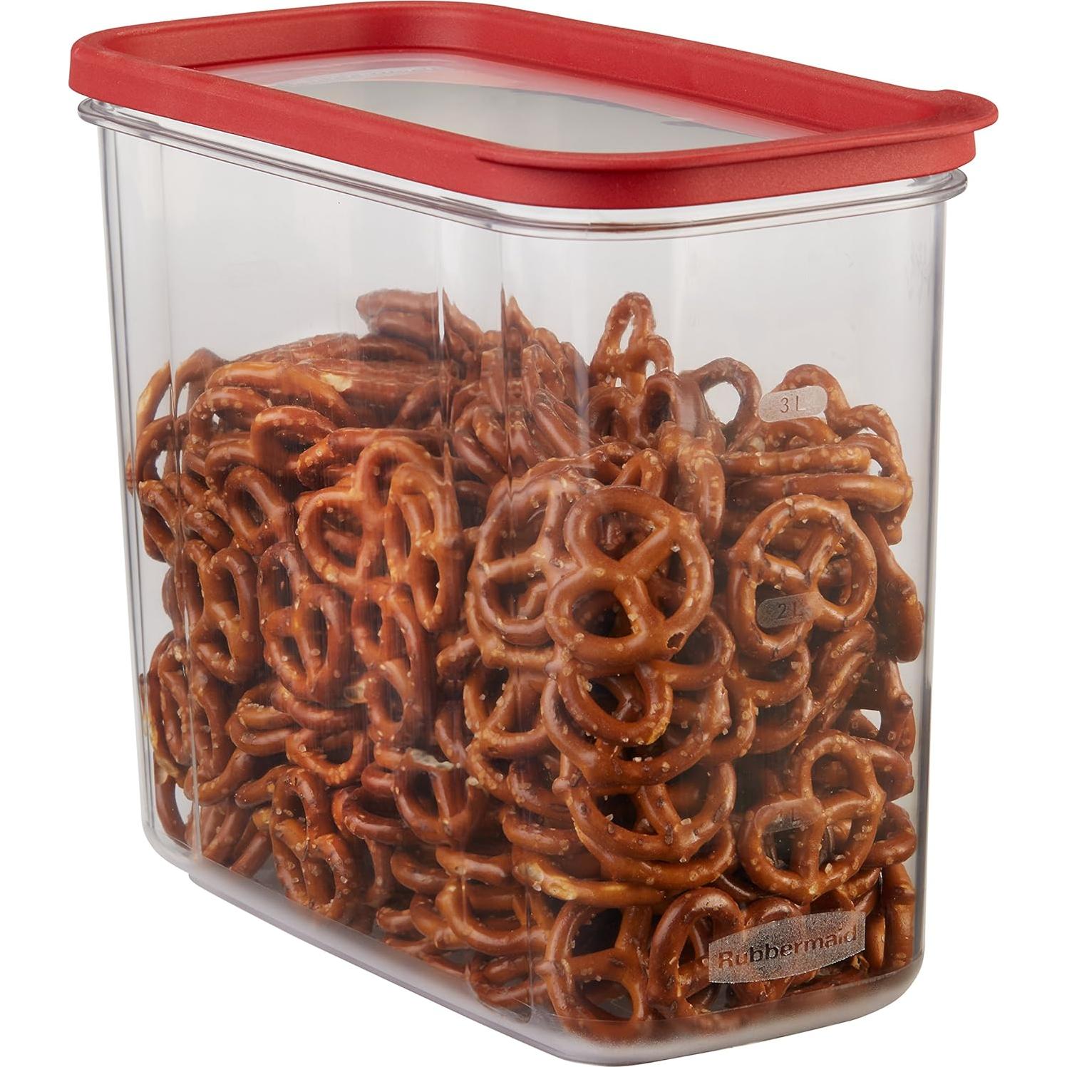 Contenedor de Almacenamiento Rubbermaid 16 Tazas Modular Claro