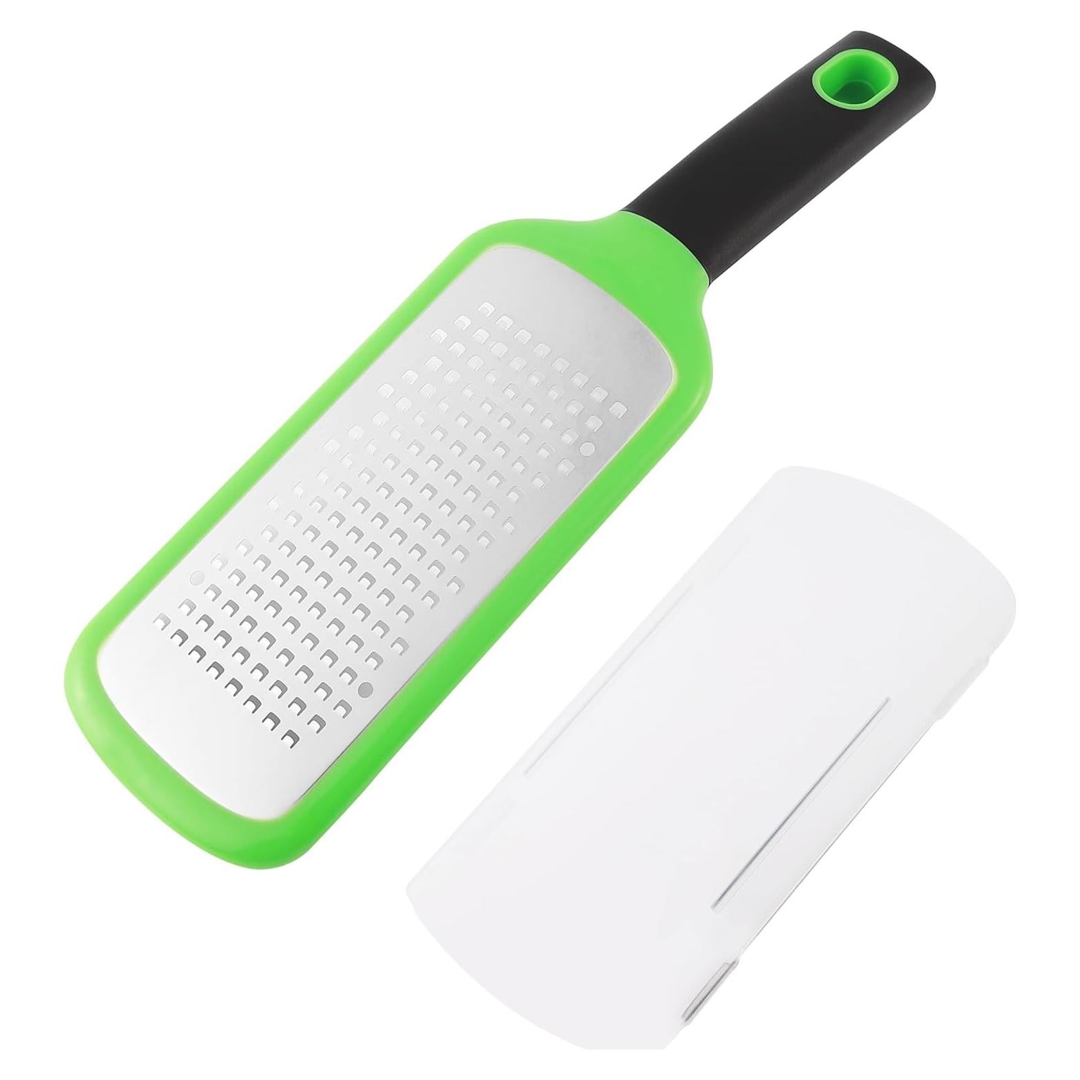 Rallador de Queso LVVXIXI de Acero Inoxidable Verde 27.94 cm