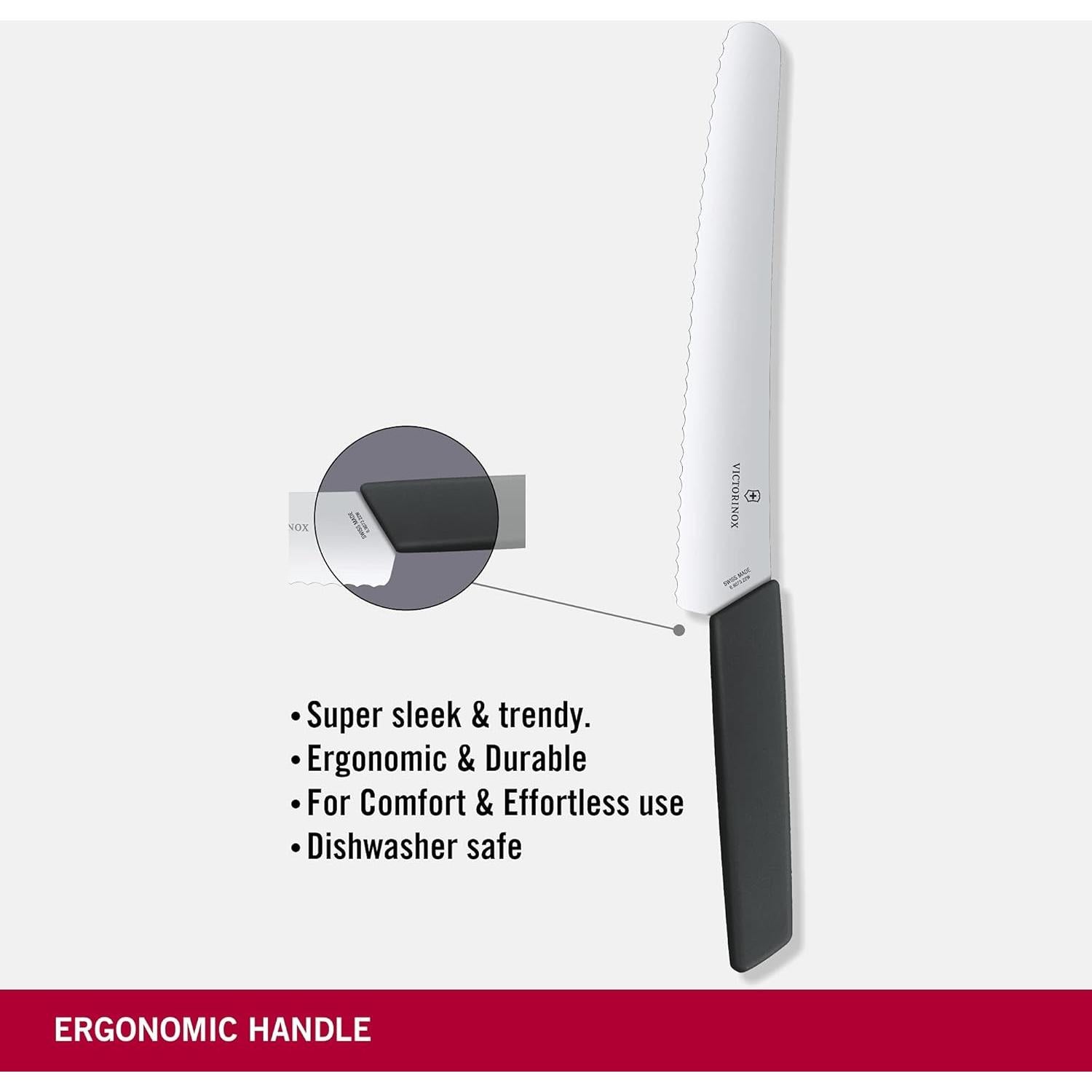 Cuchillo de Pan y Pastelería Victorinox Swiss Modern 22.1 cm