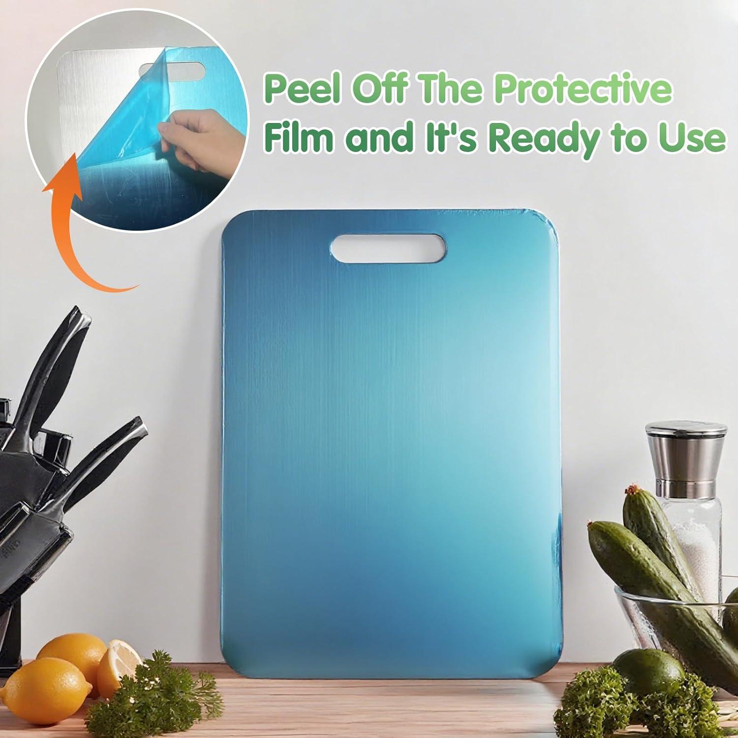 Tabla de Cortar de Titanio Ufolbol 39.1x27.9cm Apta Lavavajillas