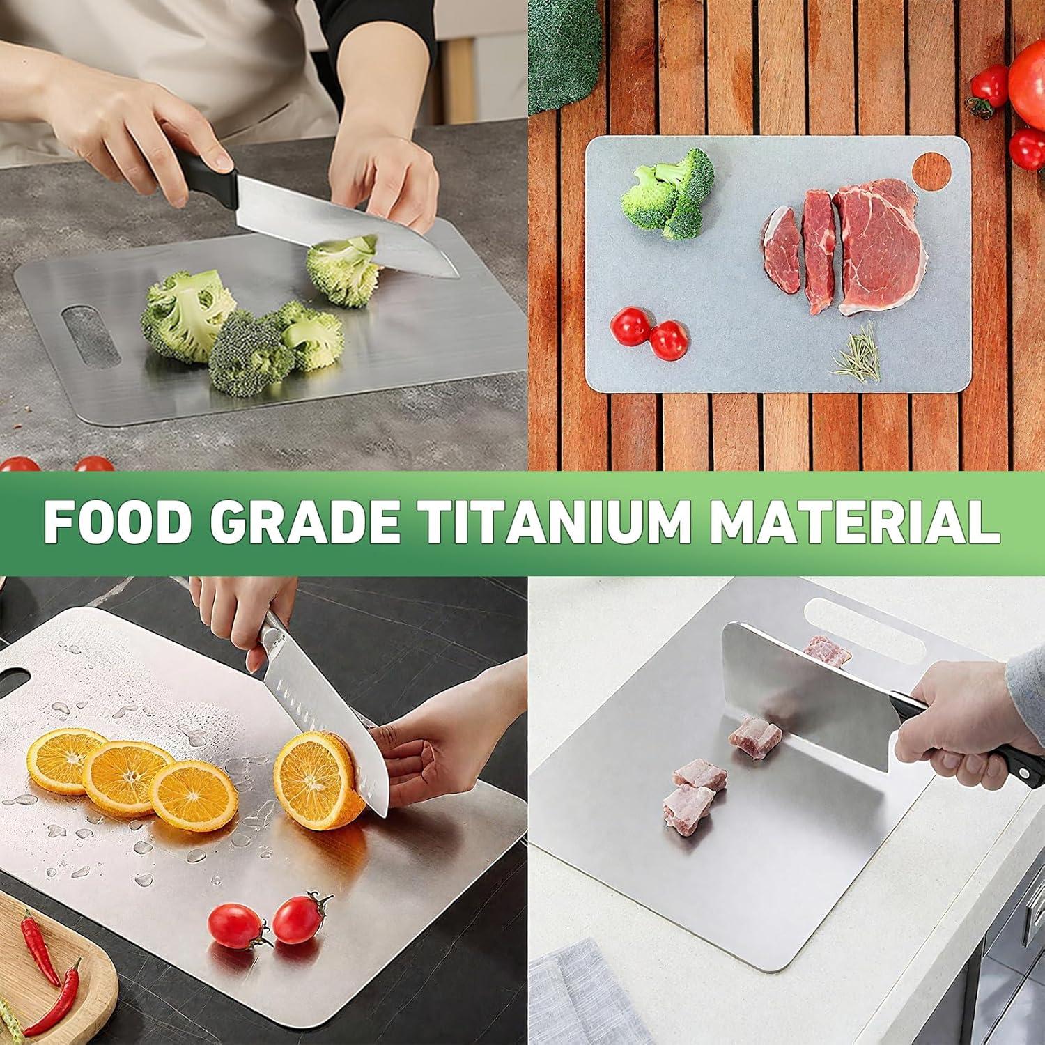 Tabla de Cortar de Titanio Ufolbol 39.1x27.9cm Apta Lavavajillas