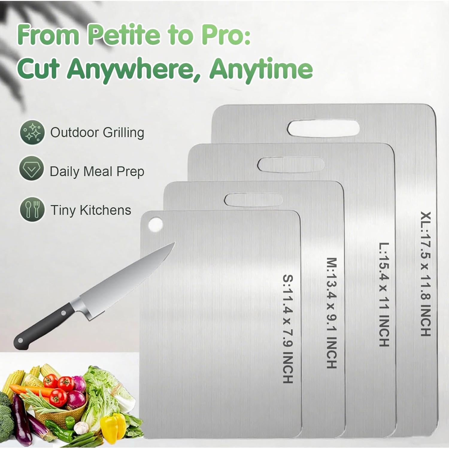 Tabla de Cortar de Titanio Ufolbol 39.1x27.9cm Apta Lavavajillas