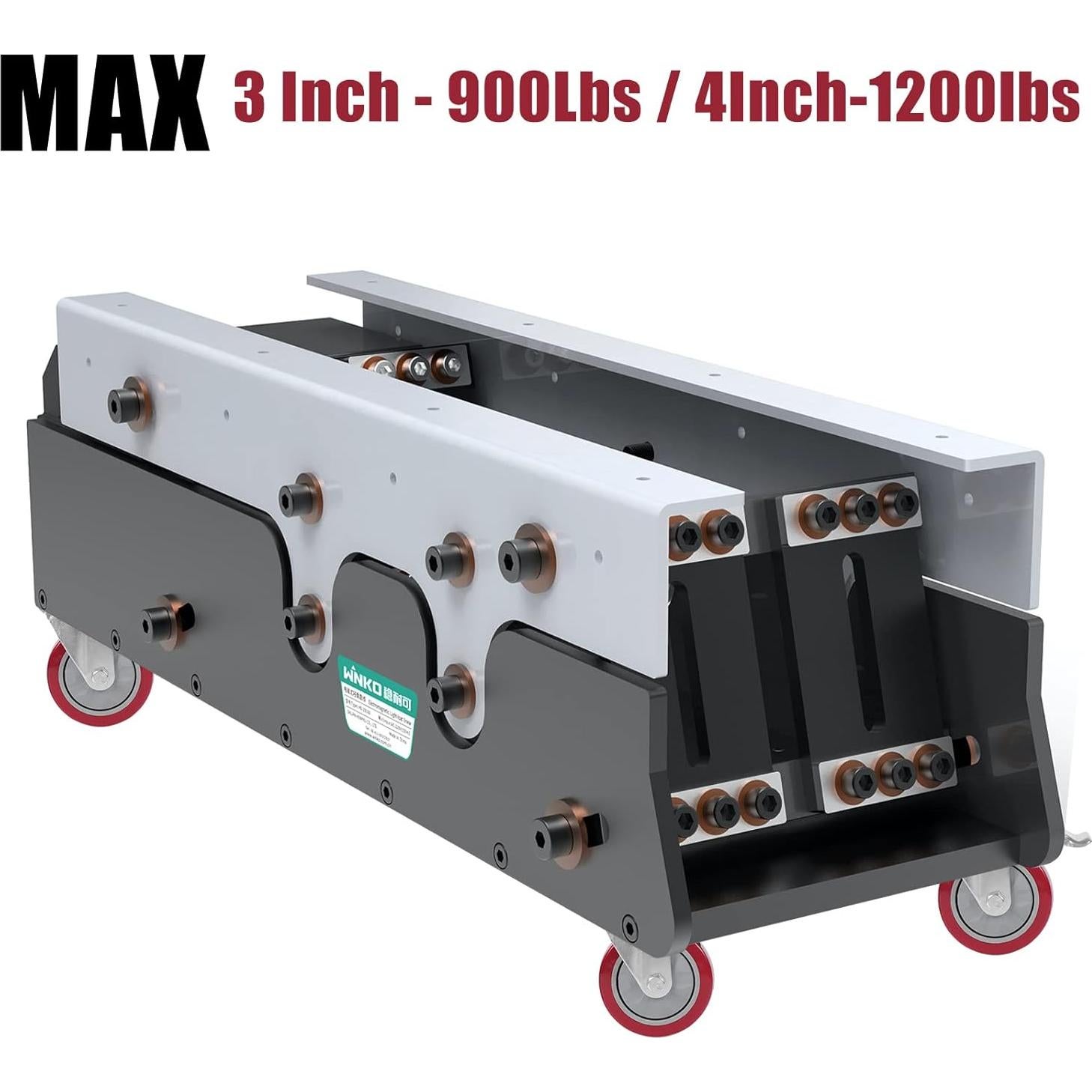 Ruedas de Caster DICASAL 75mm con Freno Doble Bloqueo - 4 Piezas