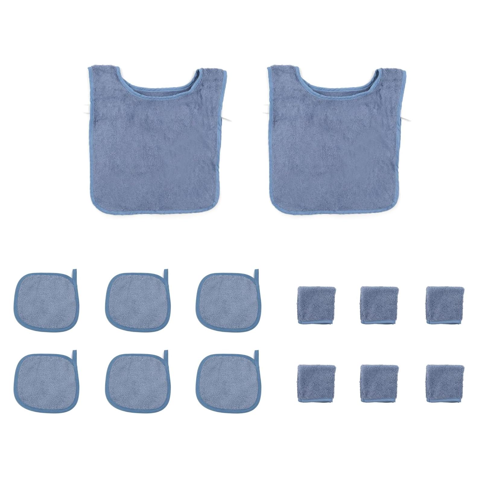 Set de Delantales y Toallas Montessori Algodón 14 Piezas Infantil