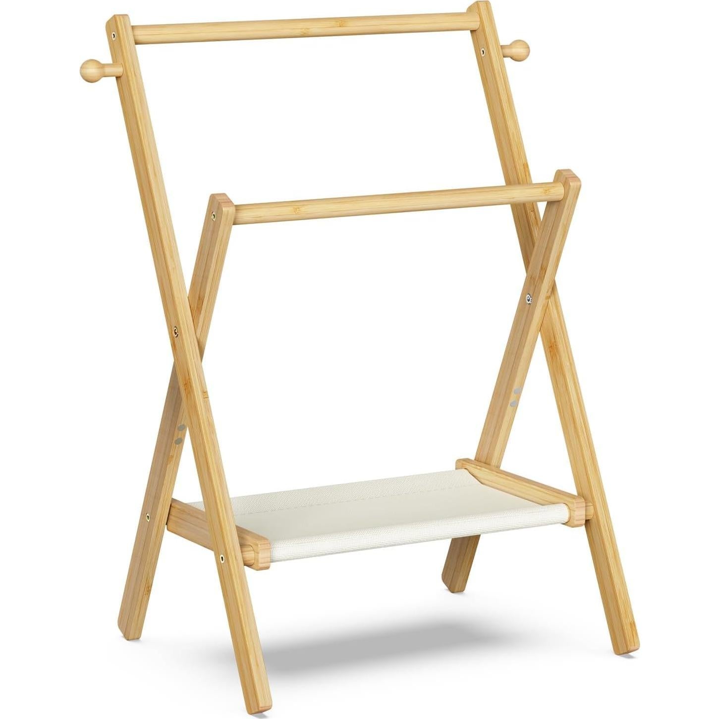 Perchero para Bebés BAMBOOHOMIE Natural Plegable 73 cm