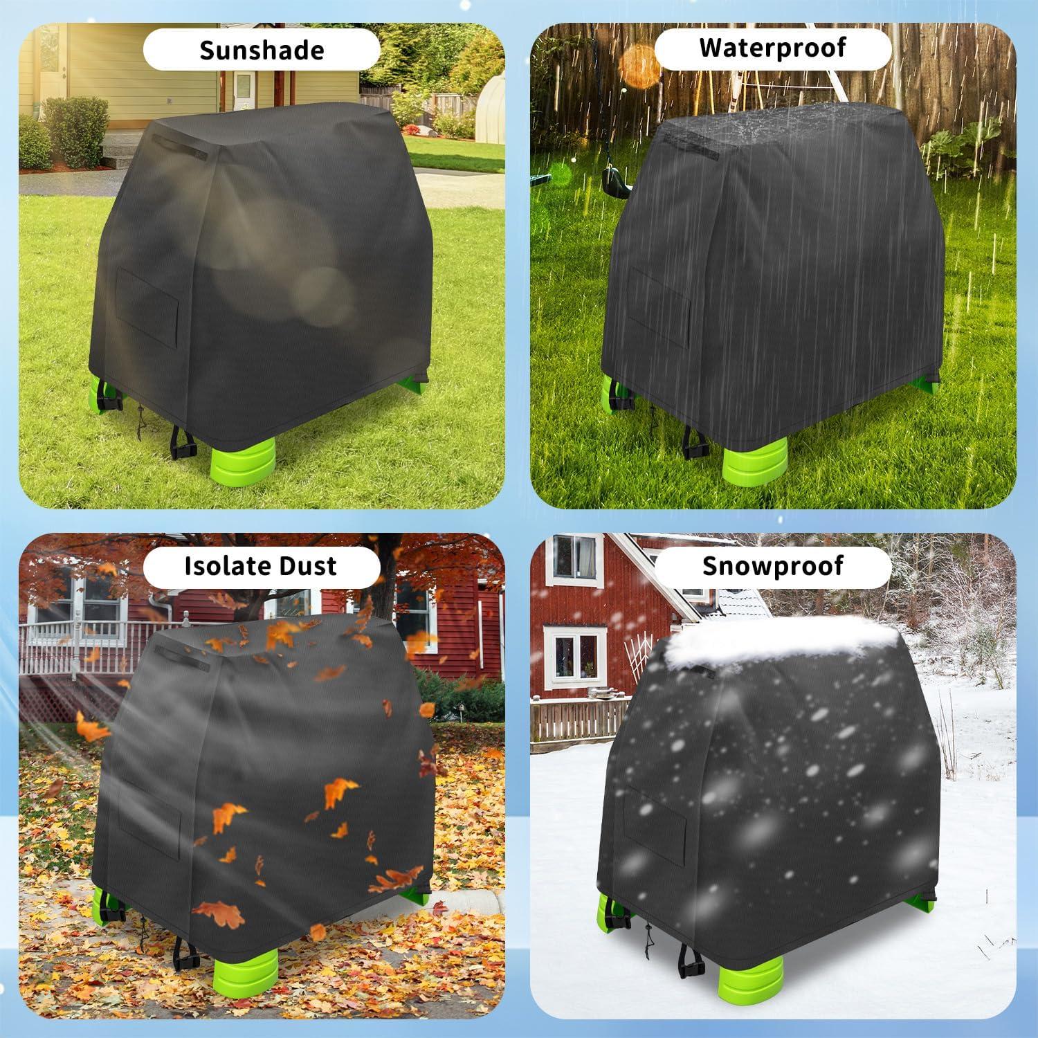 Cubierta Impermeable para Mesa de Agua Step2 - Negro