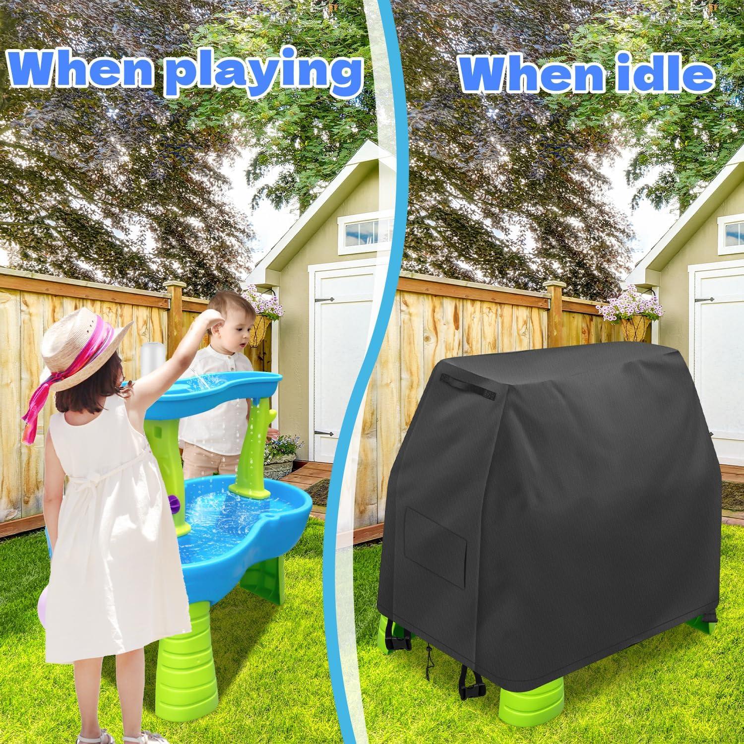 Cubierta Impermeable para Mesa de Agua Step2 - Negro