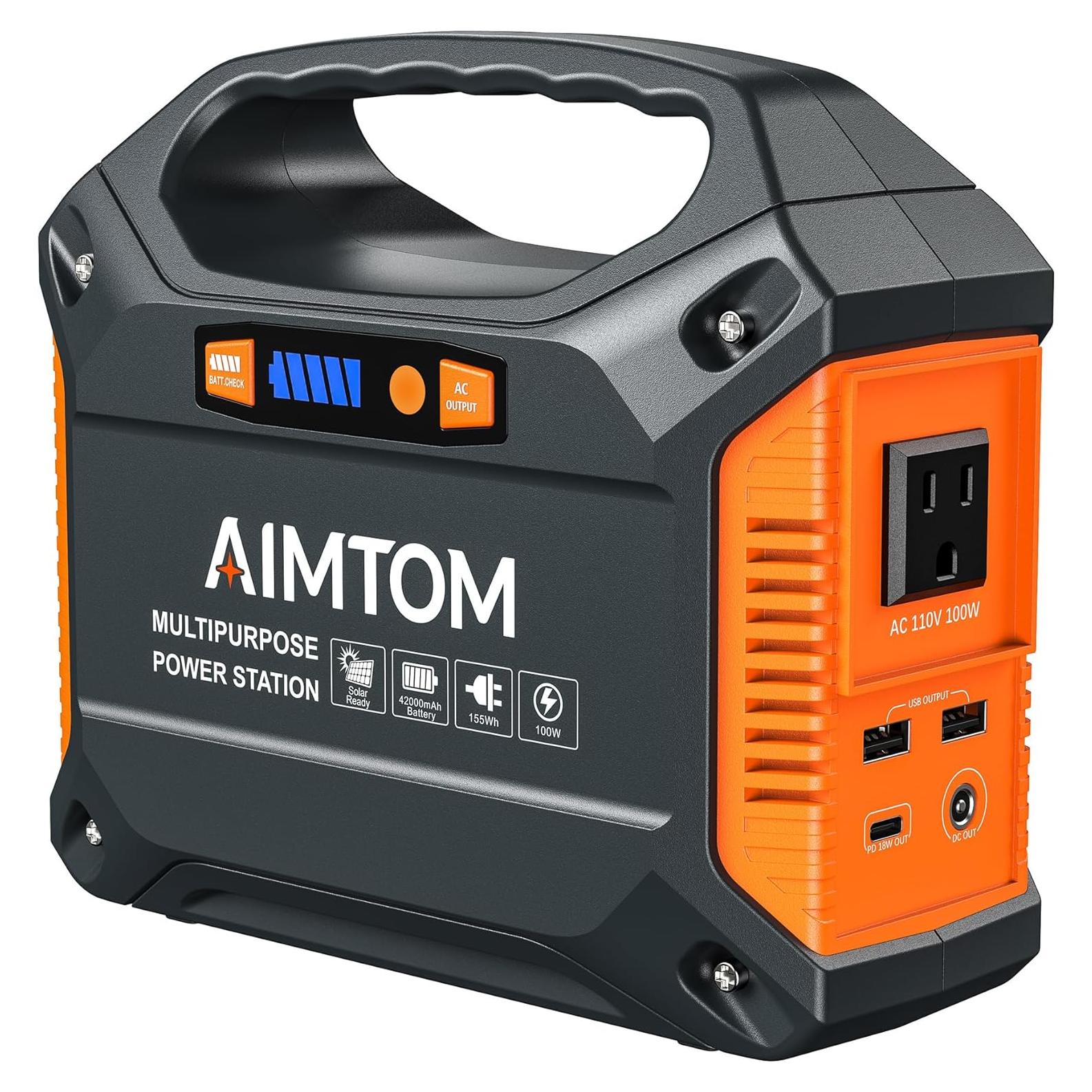 Estación de Energía Portátil AIMTOM SPS-155 155Wh 42000mAh
