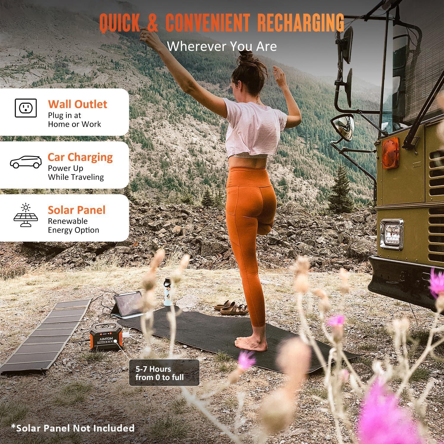 Estación de Energía Portátil AIMTOM SPS-155 155Wh 42000mAh