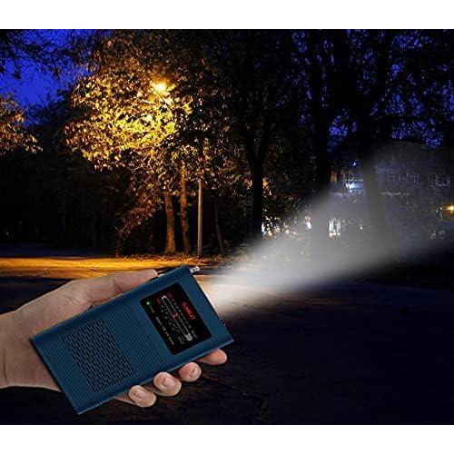 Radio Transistor Portátil AM FM CLOOBLUT SH-01M con Linterna LED