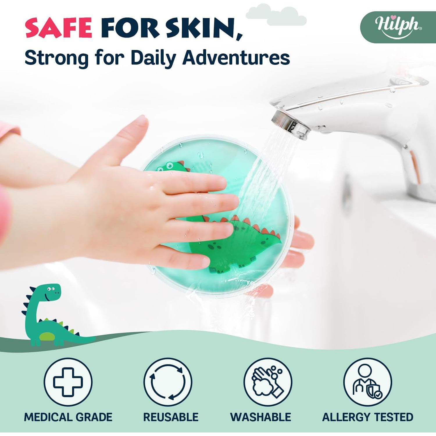 Paquete de Hielo Reutilizable Hilph Dinosaurio 3 Unidades