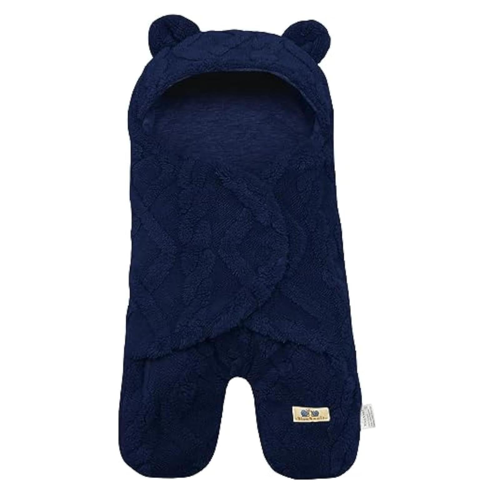 Manta de Envoltura BlueSnail para Bebés 0-3 meses Marino