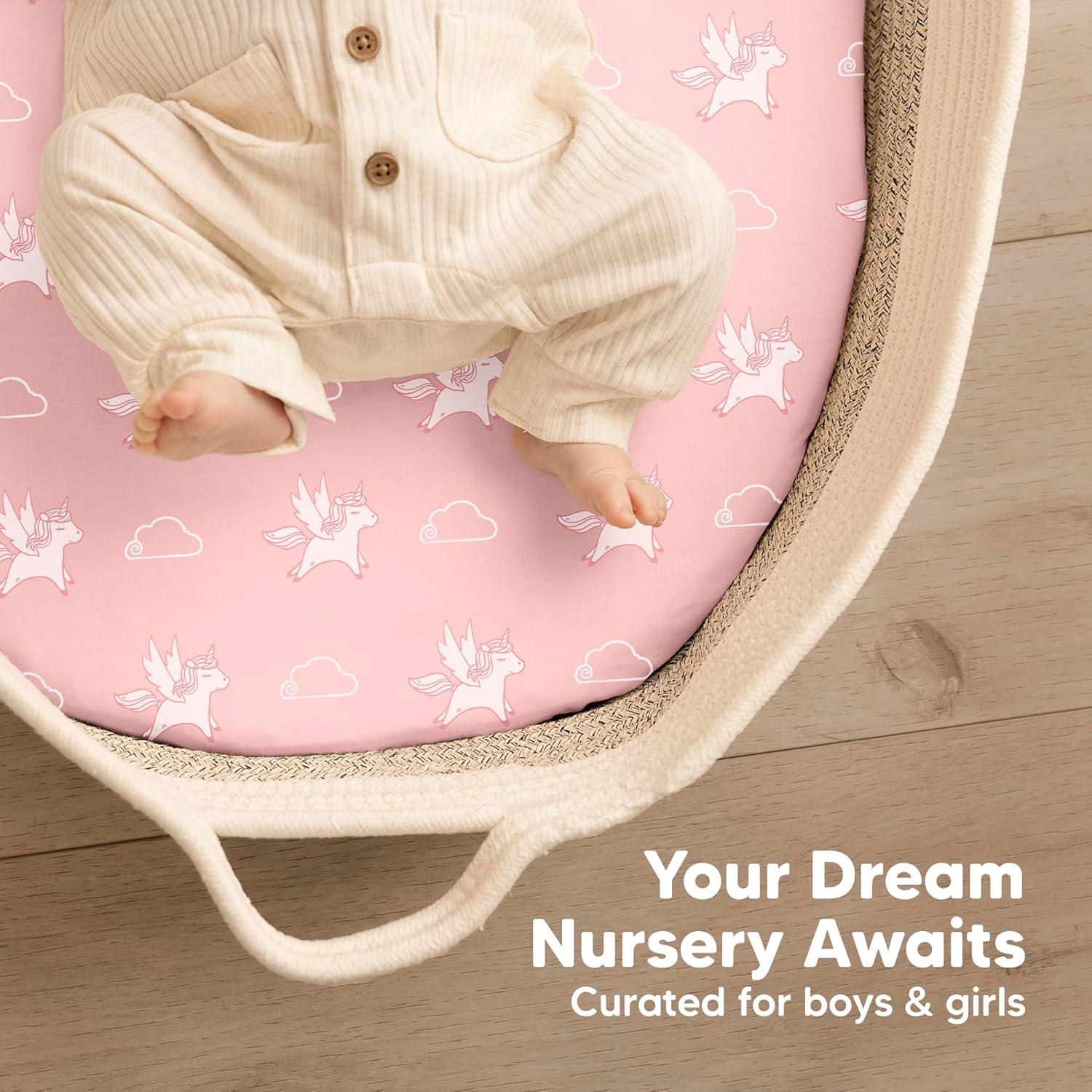 Juego de 2 Sábanas Ajustadas KeaBabies para Cuna 83.82x43.18cm