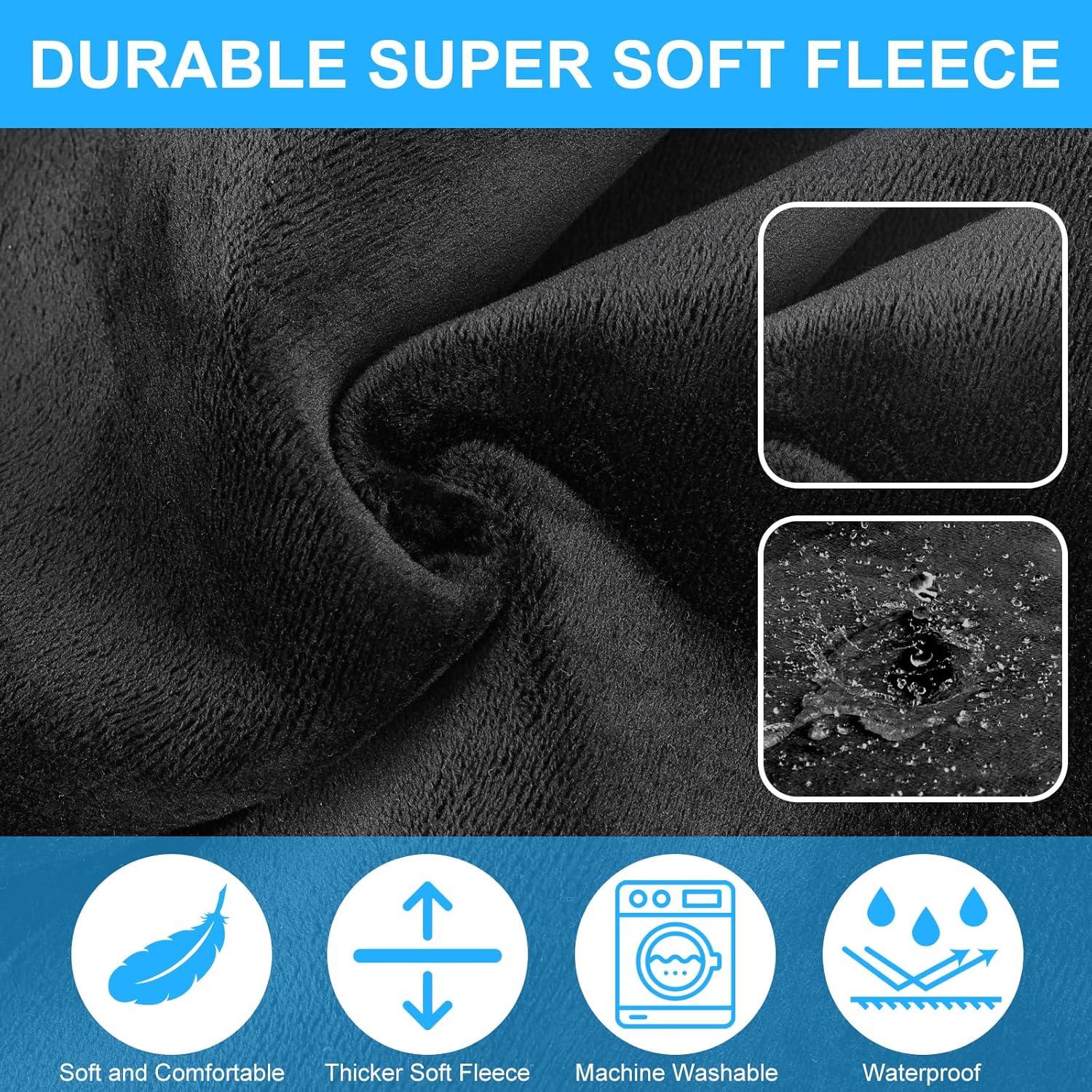 Cama de avión portátil COZYBONDER para niños - Negro