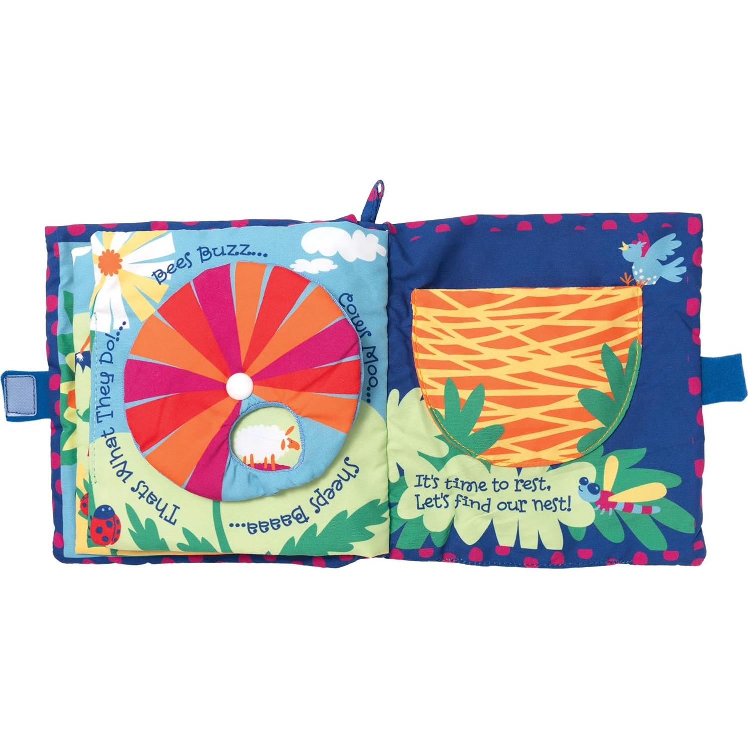 Libro de Actividades Suave Manhattan Toy Día Soleado 17.78 cm