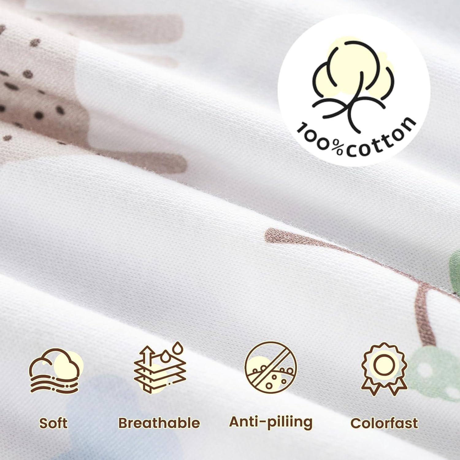 Saco de Dormir para Bebés PHF 100% Algodón Orgánico 0-6 Meses