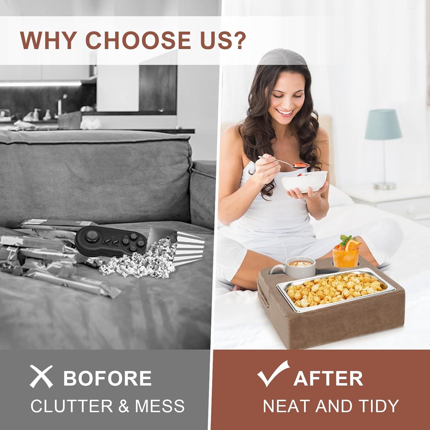 Soporte para Tazas Zettfuly Marrón Claro Antideslizante