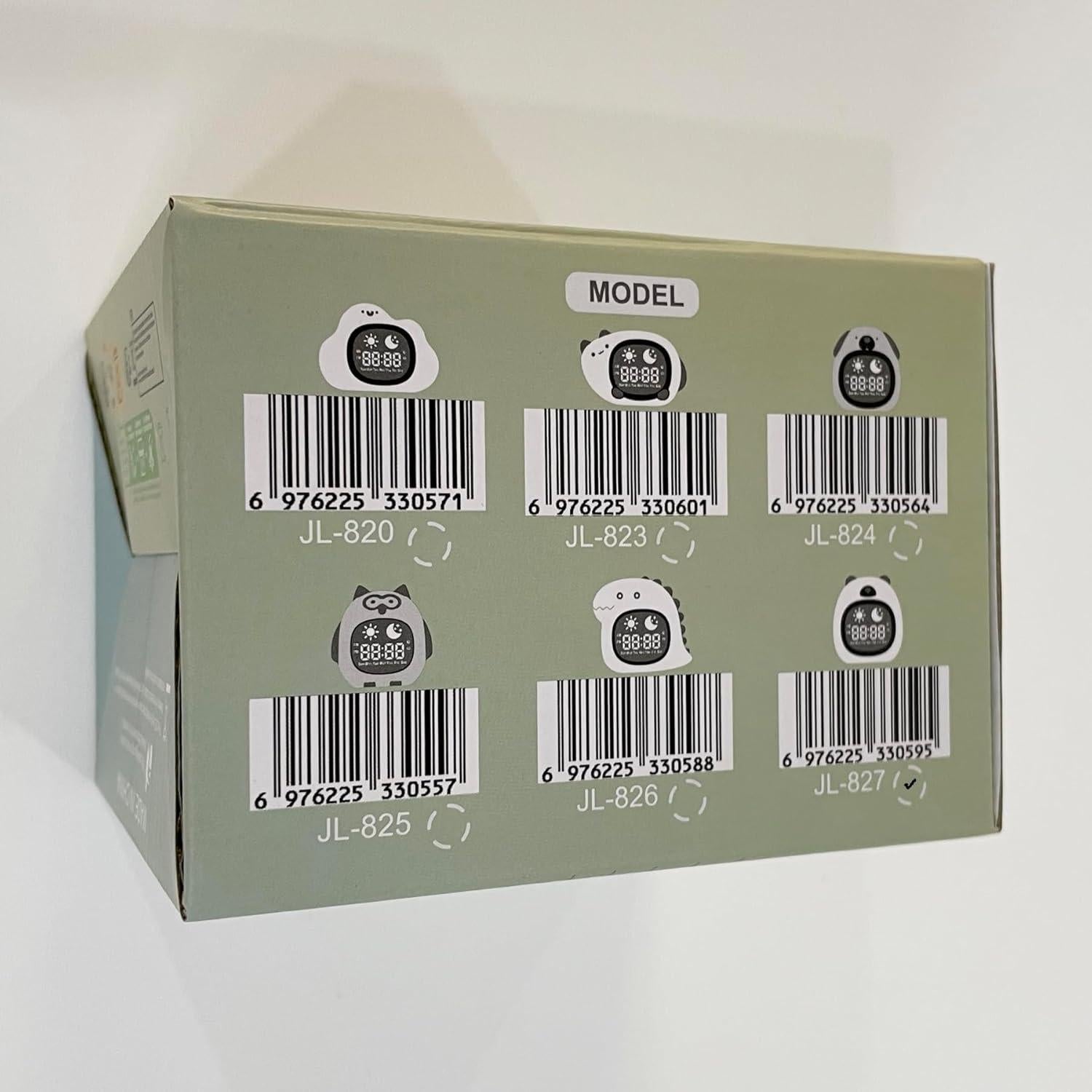 Reloj Despertador Infantil Oso xinjinhju con Luz Nocturna 9 Colores