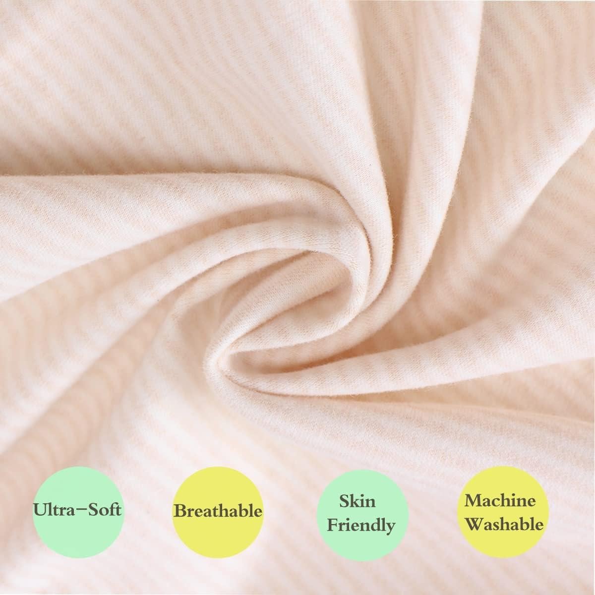 Paquete de 6 toallas con capucha Smluckyg 76.2 cm algodón orgánico