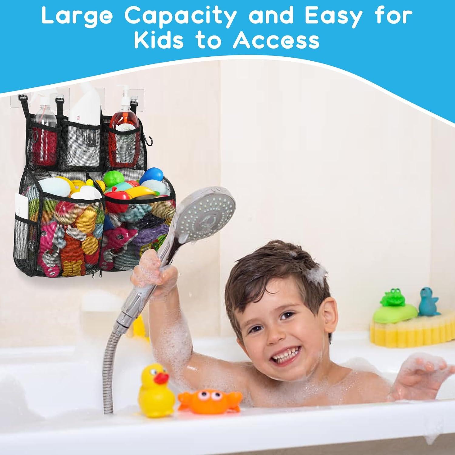 Organizador de Juguetes de Baño DOCMON 2 Capas Secado Rápido