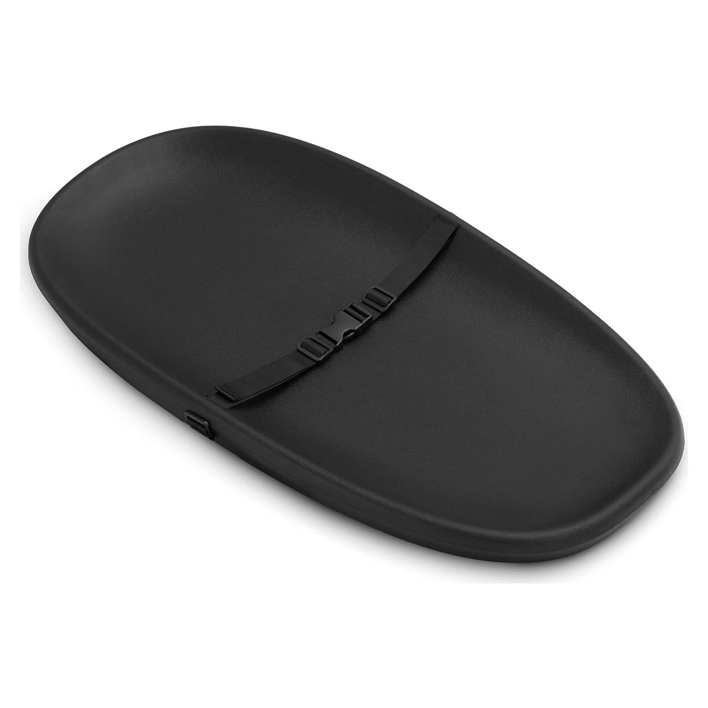 Cambiador de Bebé Evolur Eva Portátil Impermeable Negro 76.2x40.6cm