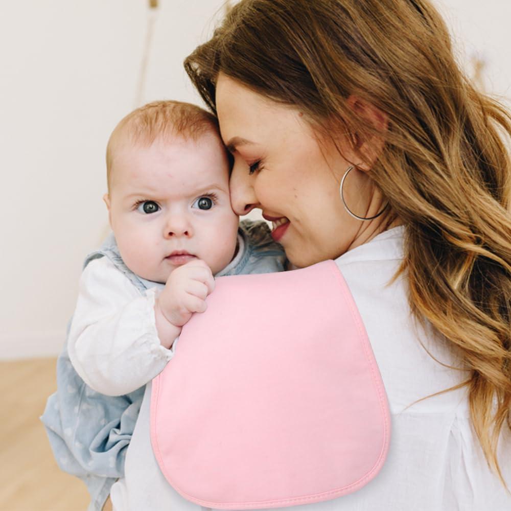 Paquete de 5 Pañales para Eructar Sleepyturtle Algodón Rosa