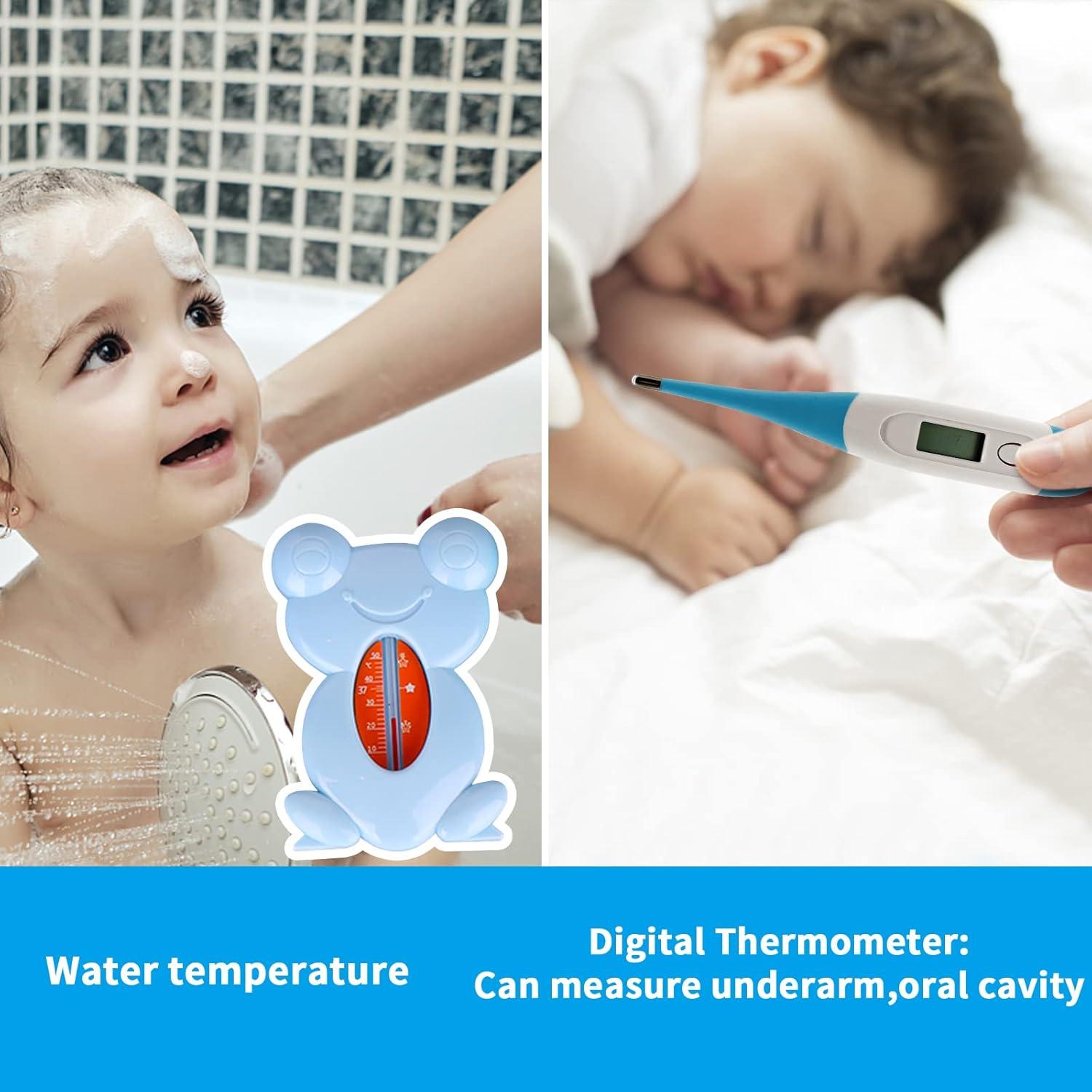 Kit de Cuidado para Bebés 26 en 1 - Cortador Eléctrico Azul