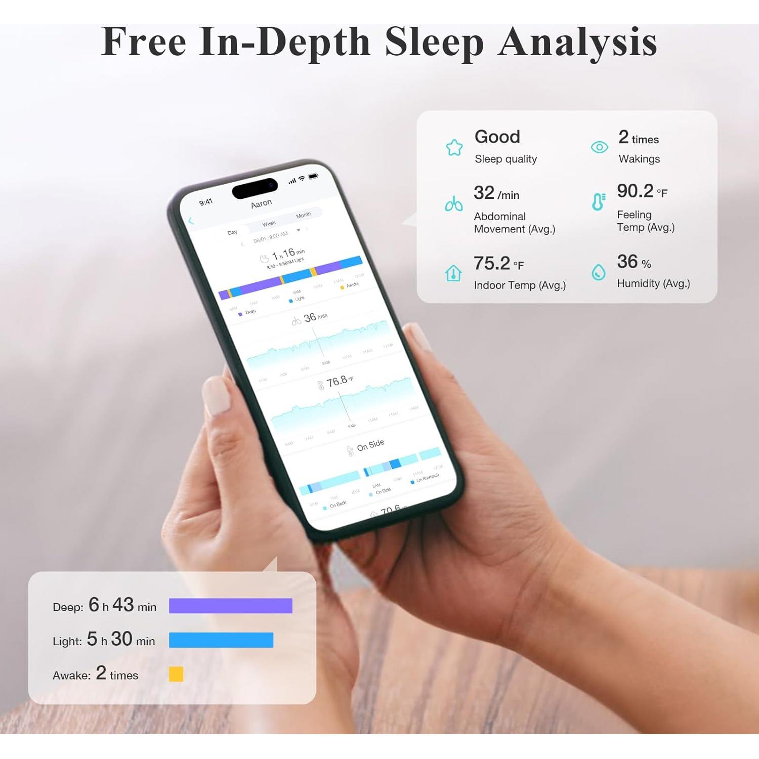 Monitor de Bebé Sense-U Pro Largo Alcance - Alertas y Análisis