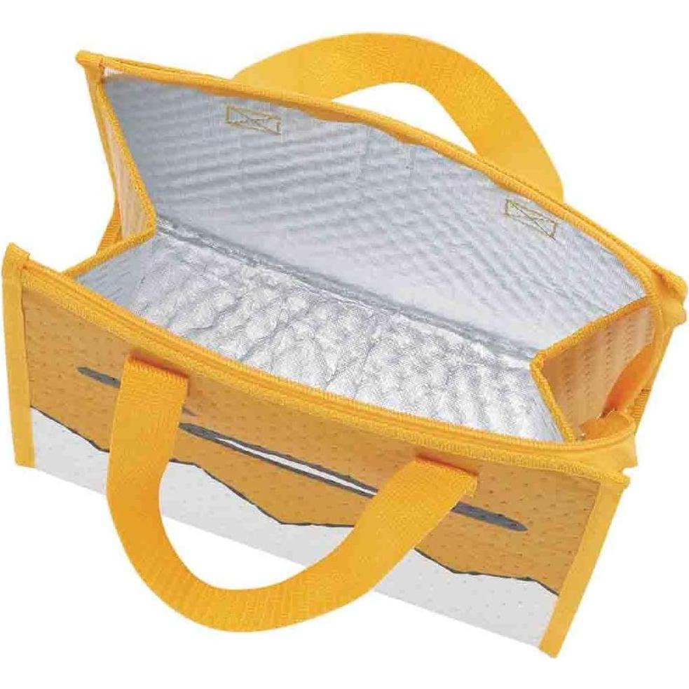 Bolsa Térmica Aislante Skater Gudetama Amarilla 26.5x27.5cm