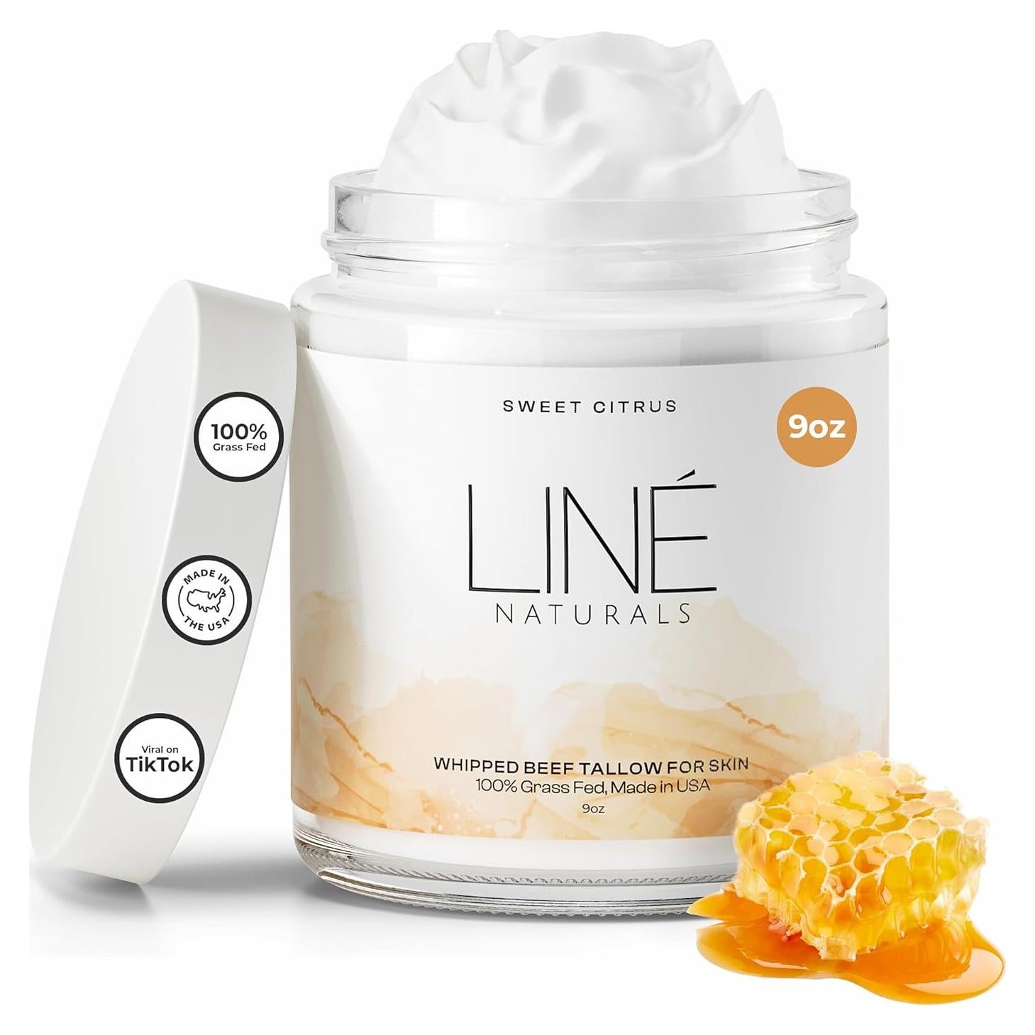 Manteca de Res Orgánica Liné Naturals - Hidratante Natural 358g