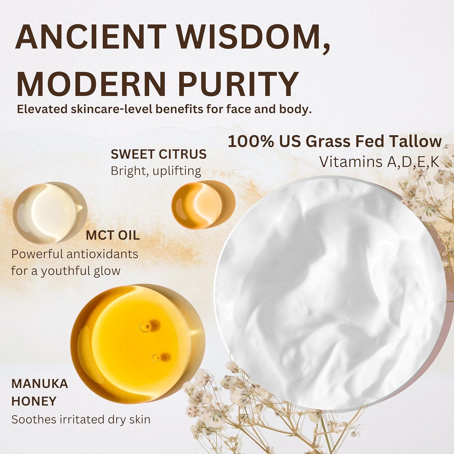 Manteca de Res Orgánica Liné Naturals - Hidratante Natural 358g