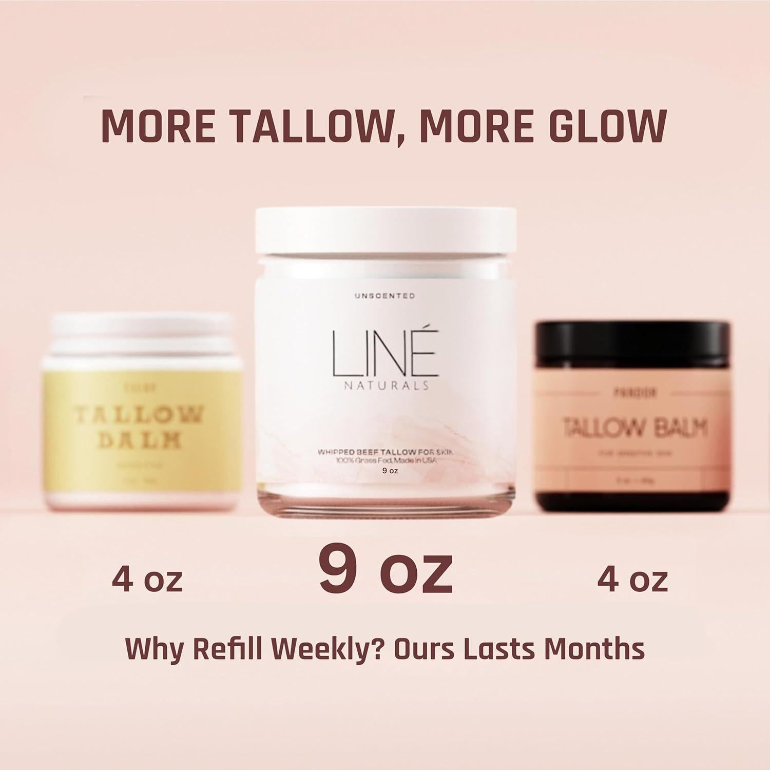 Manteca de Res Orgánica Liné Naturals - Hidratante Natural 358g