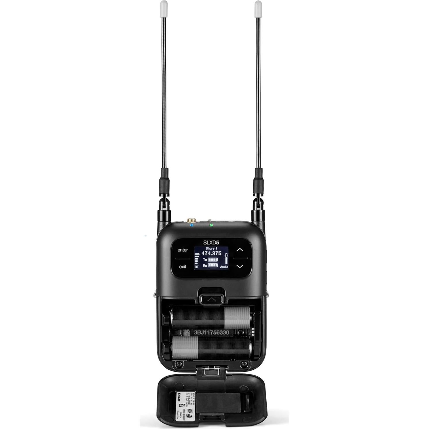 Sistema Inalámbrico Digital Shure SLXD15 - Transmisor SLXD1 y Receptor SLXD5